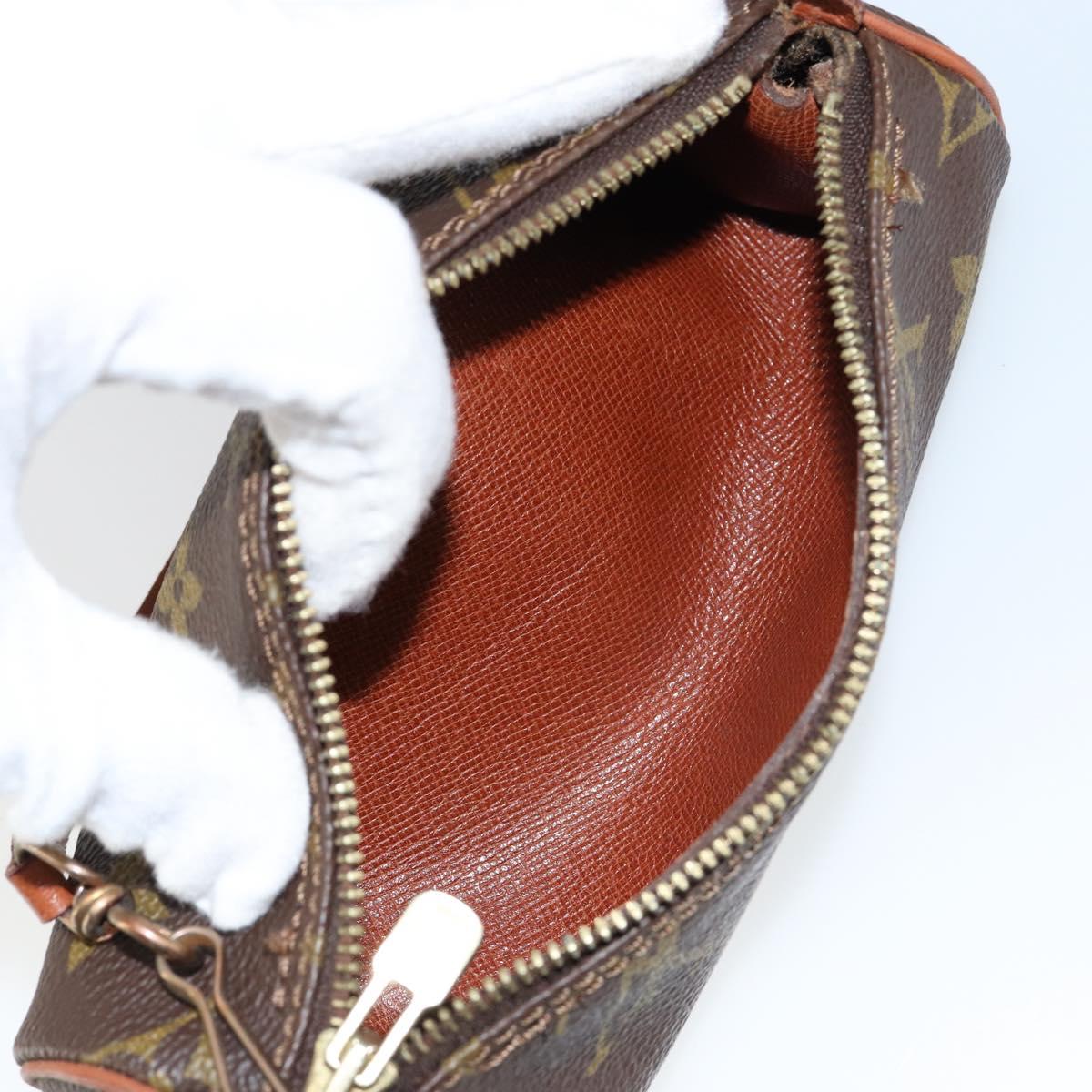 LOUIS VUITTON Monogram Papillon Pouch LV Auth 145233