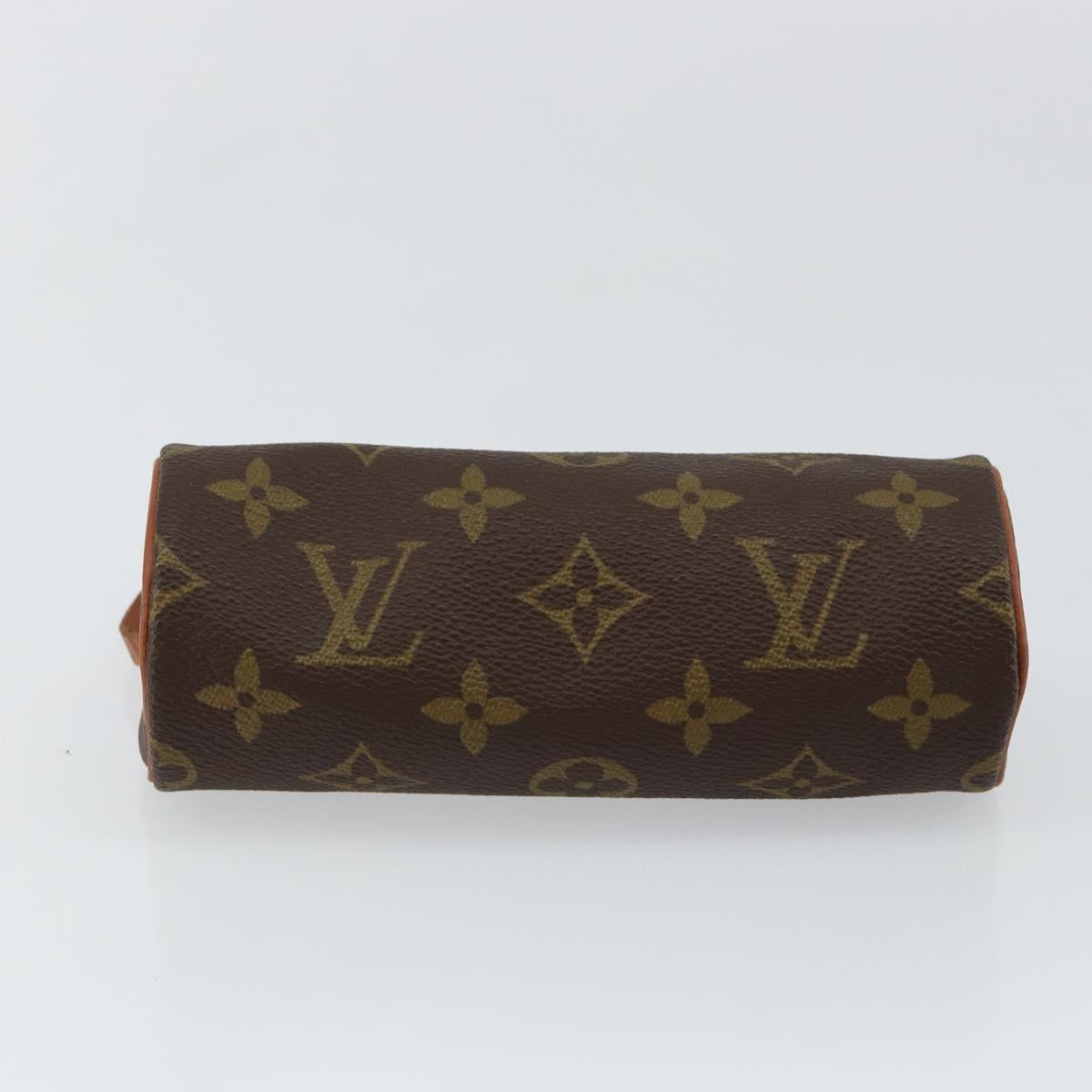 LOUIS VUITTON Monogram Papillon Pouch LV Auth 145233