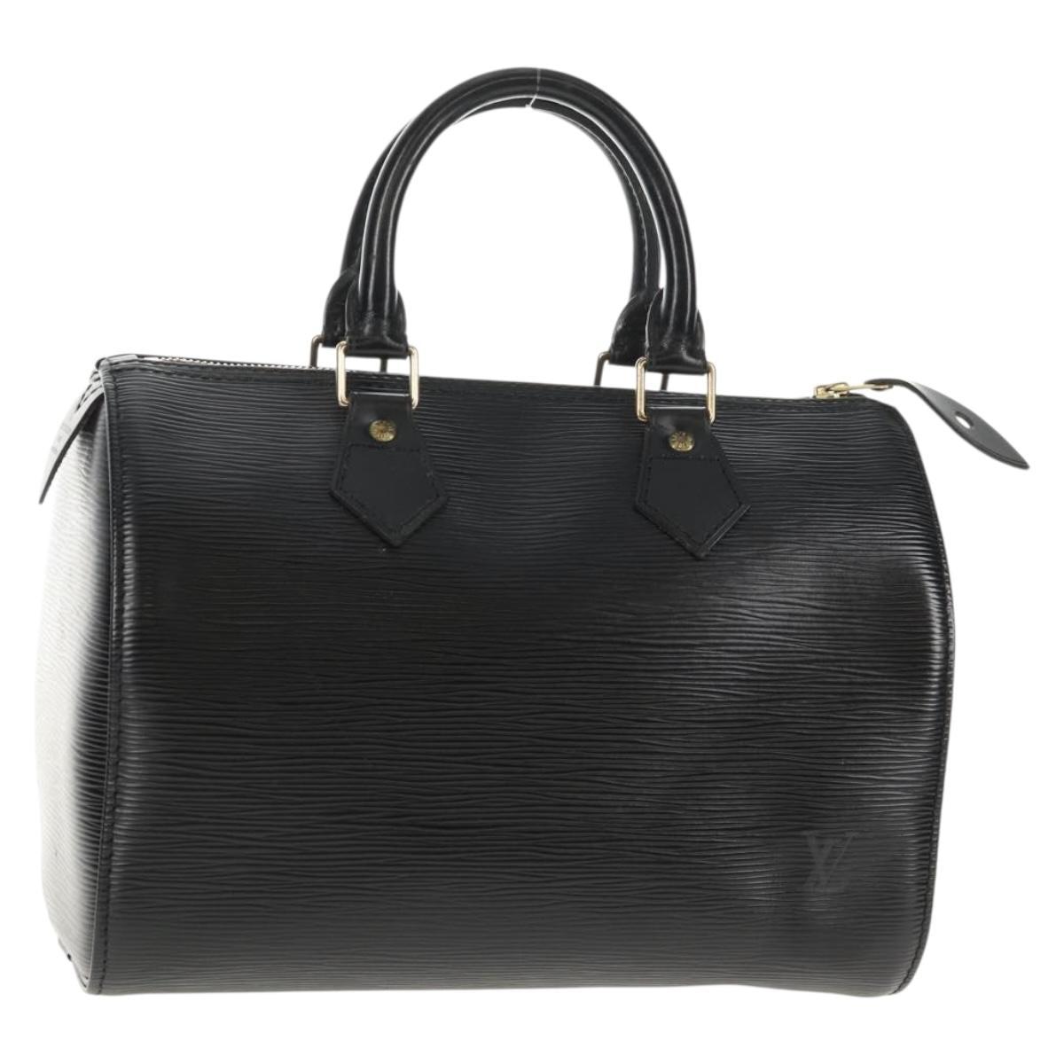 LOUIS VUITTON Epi Speedy 25 Hand Bag Black M43012 LV Auth 145234V