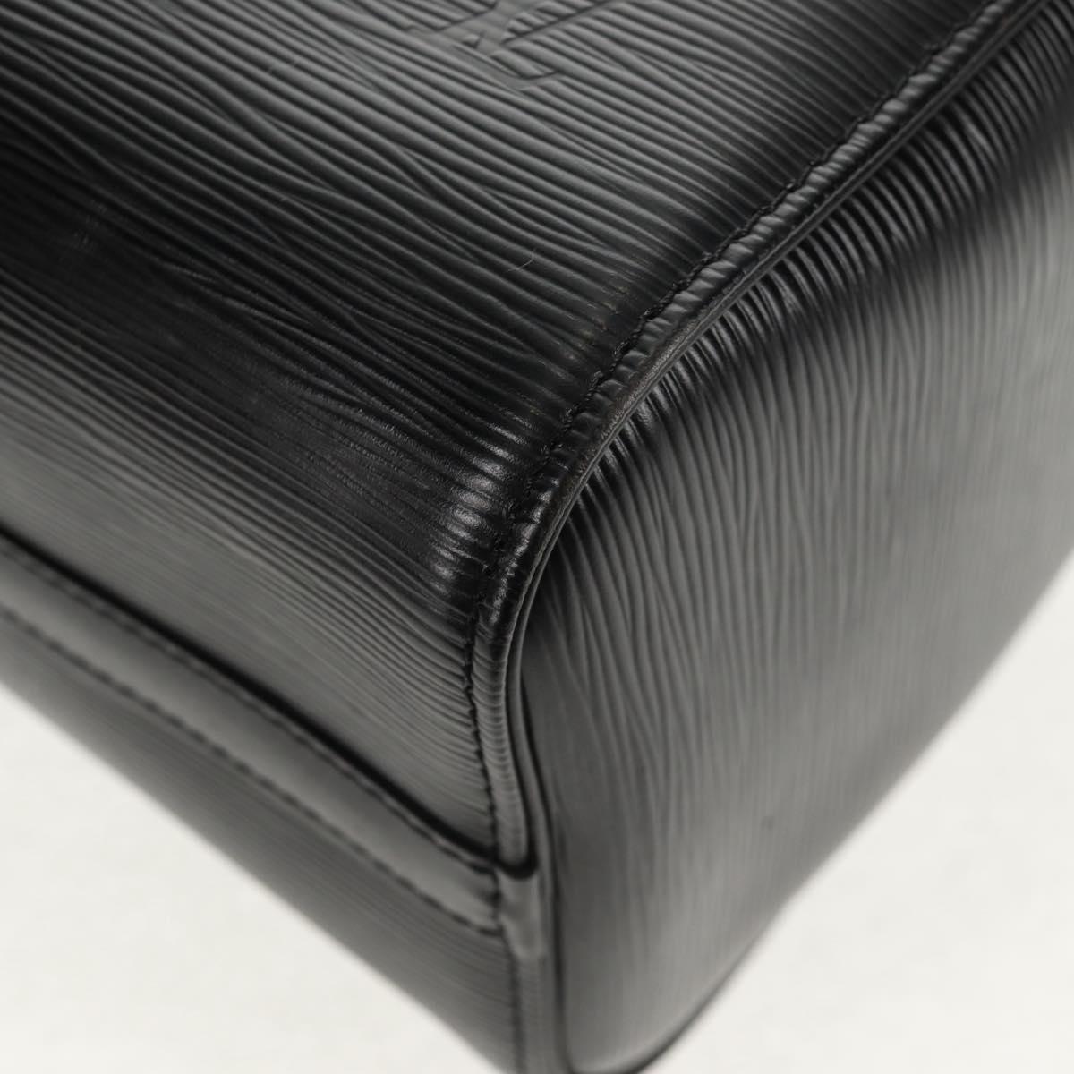 LOUIS VUITTON Epi Speedy 25 Hand Bag Black M43012 LV Auth 145234V