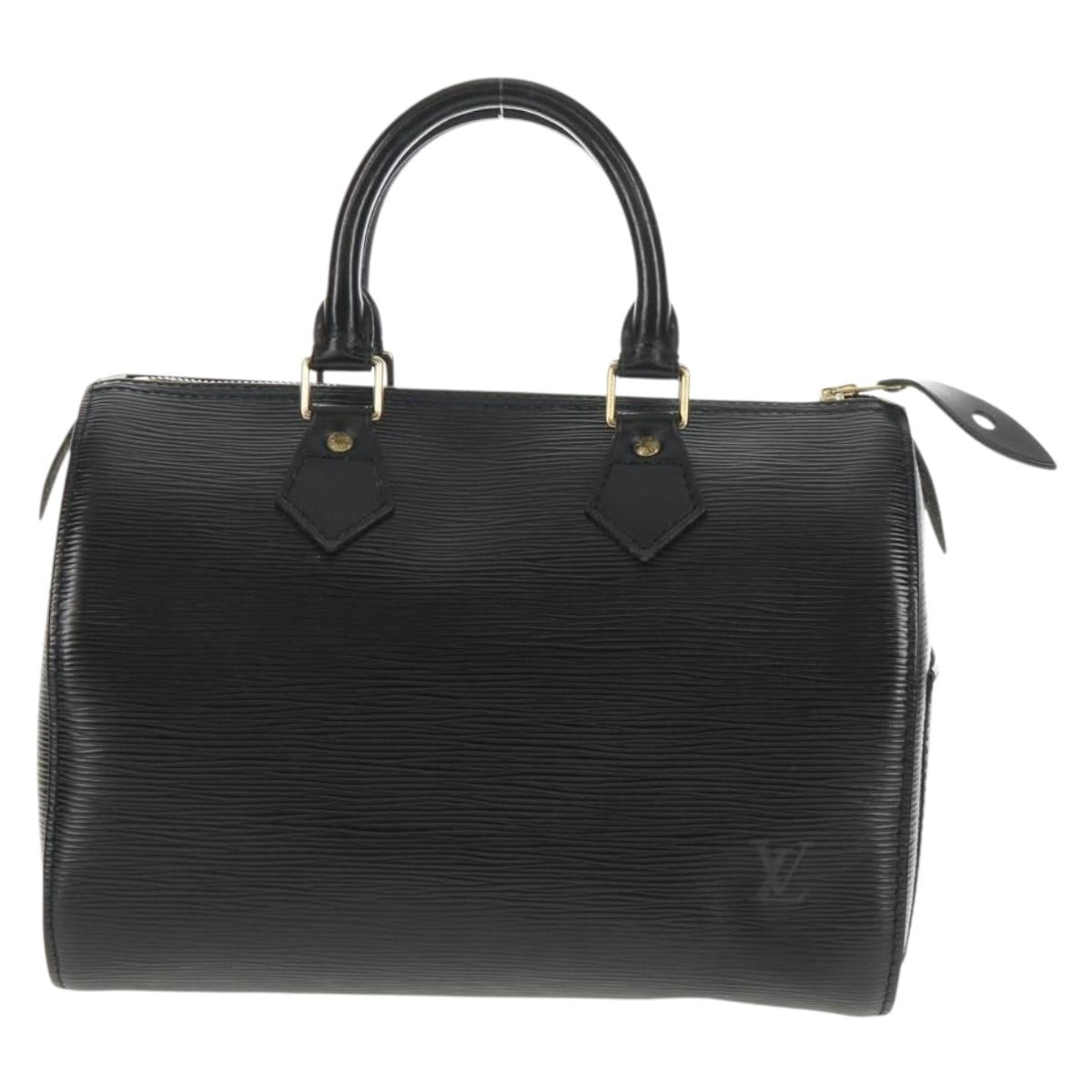 LOUIS VUITTON Epi Speedy 25 Hand Bag Black M43012 LV Auth 145234V