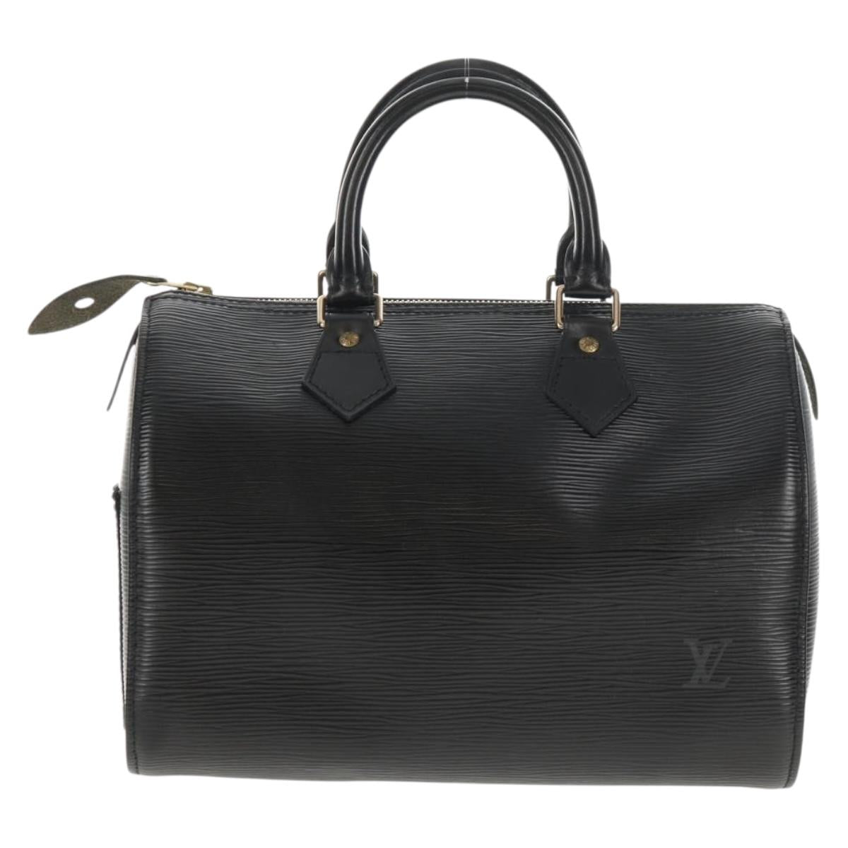 LOUIS VUITTON Epi Speedy 25 Hand Bag Black M43012 LV Auth 145234V