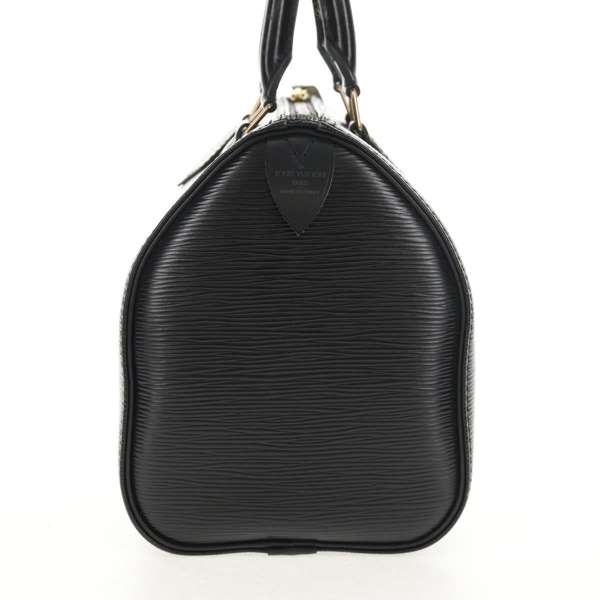 LOUIS VUITTON Epi Speedy 25 Hand Bag Black M43012 LV Auth 145234V