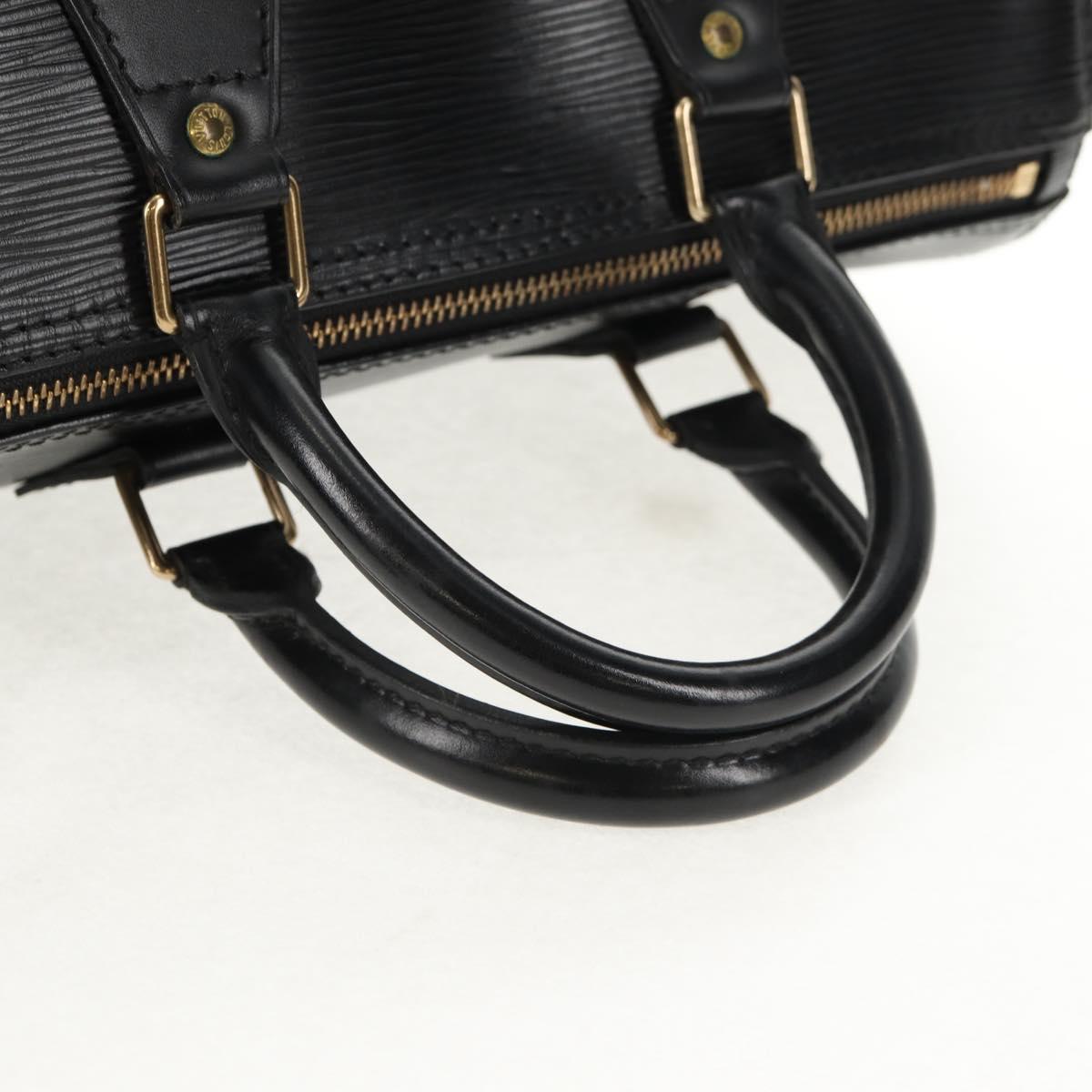 LOUIS VUITTON Epi Speedy 25 Hand Bag Black M43012 LV Auth 145234V