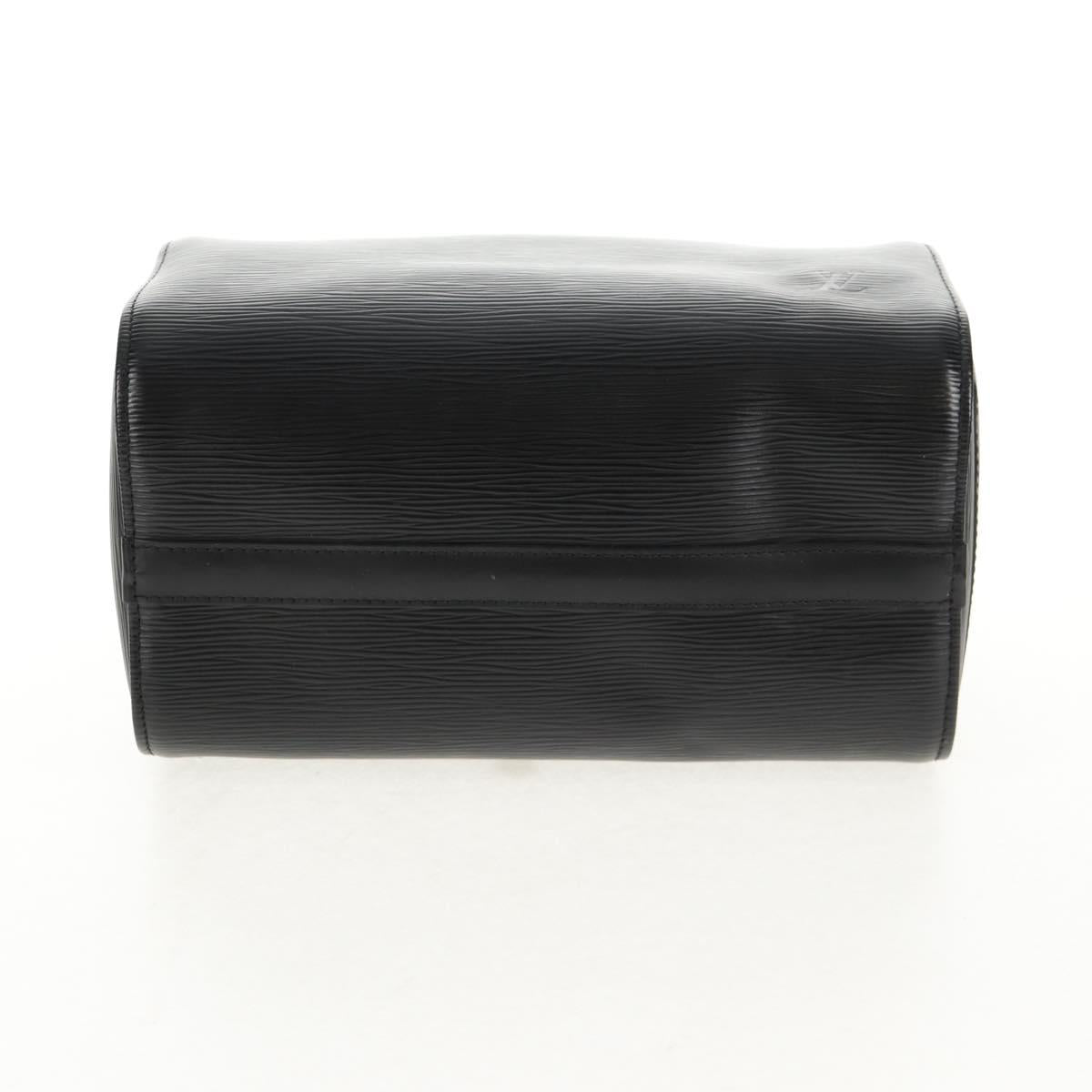LOUIS VUITTON Epi Speedy 25 Hand Bag Black M43012 LV Auth 145234V