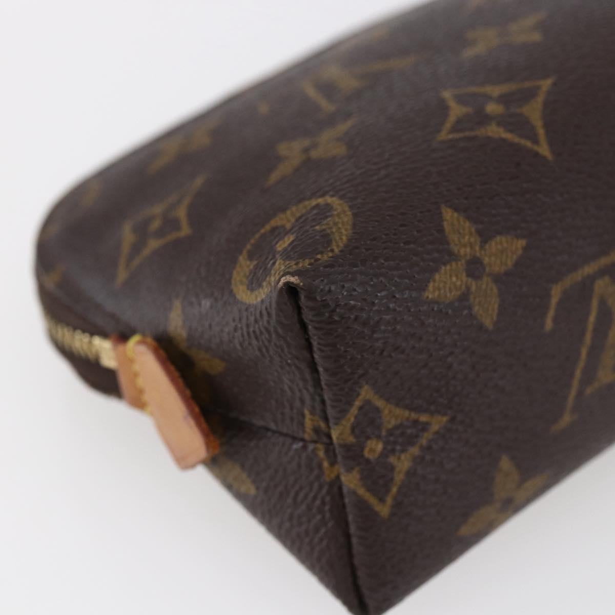 LOUIS VUITTON Monogram Pochette Cosmetic PM Pouch M43998 LV Auth 145238