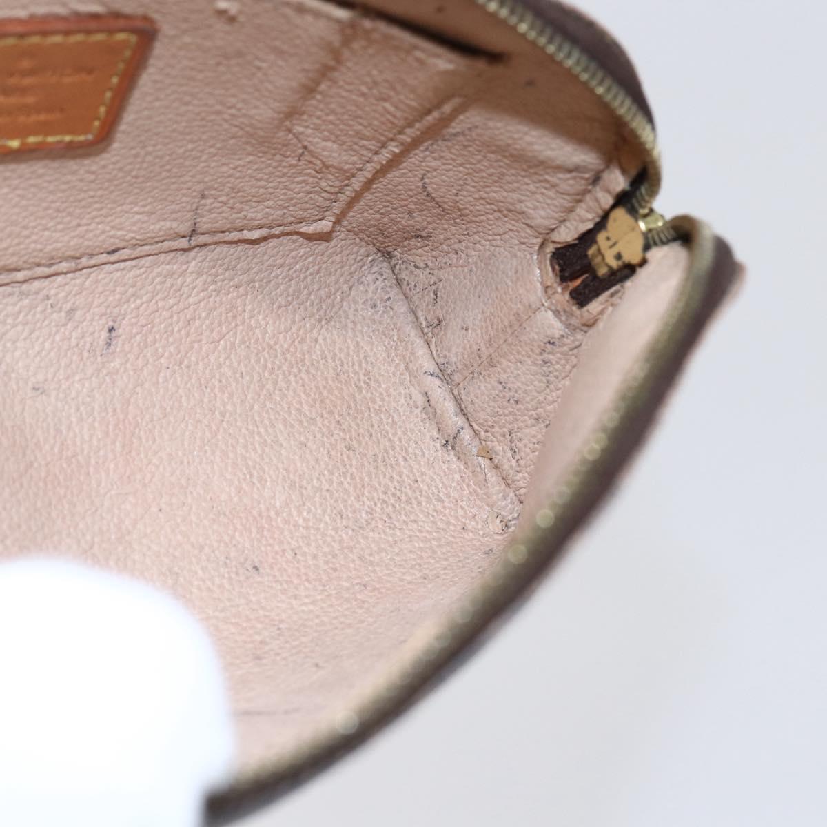 LOUIS VUITTON Monogram Pochette Cosmetic PM Pouch M43998 LV Auth 145238