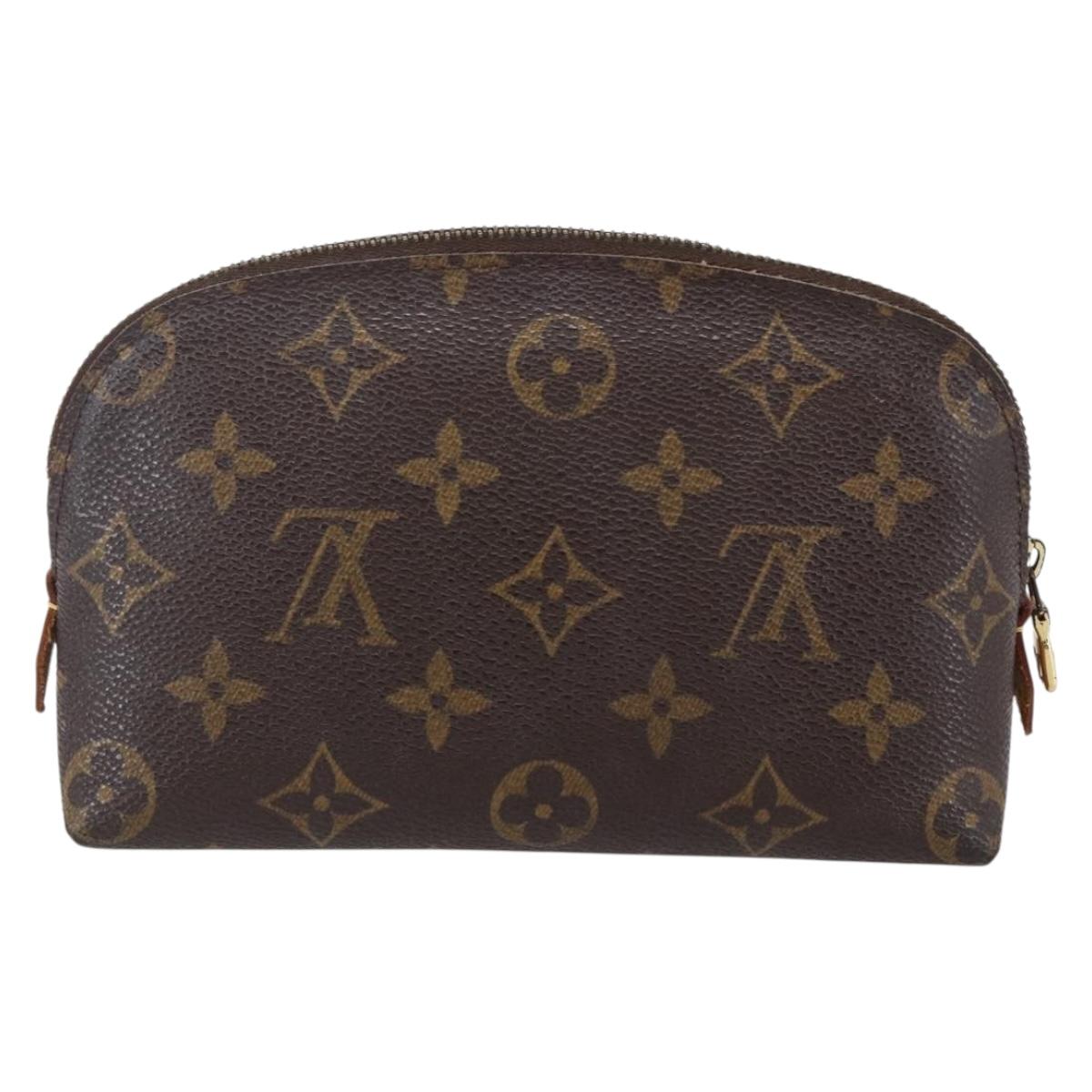 LOUIS VUITTON Monogram Pochette Cosmetic PM Pouch M43998 LV Auth 145238