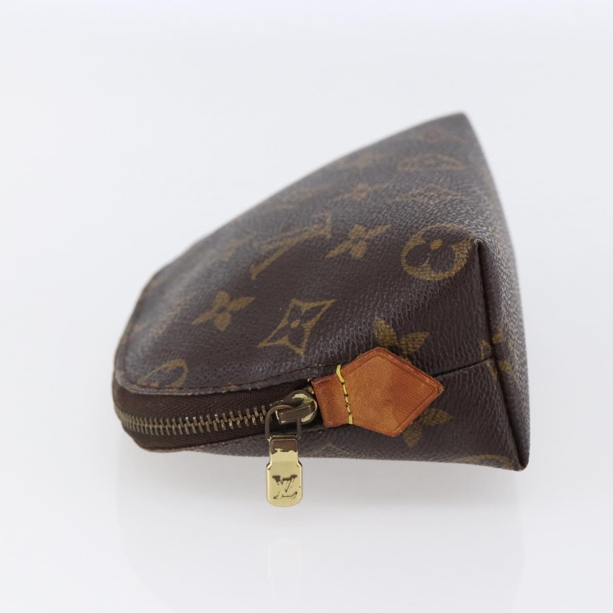 LOUIS VUITTON Monogram Pochette Cosmetic PM Pouch M43998 LV Auth 145238