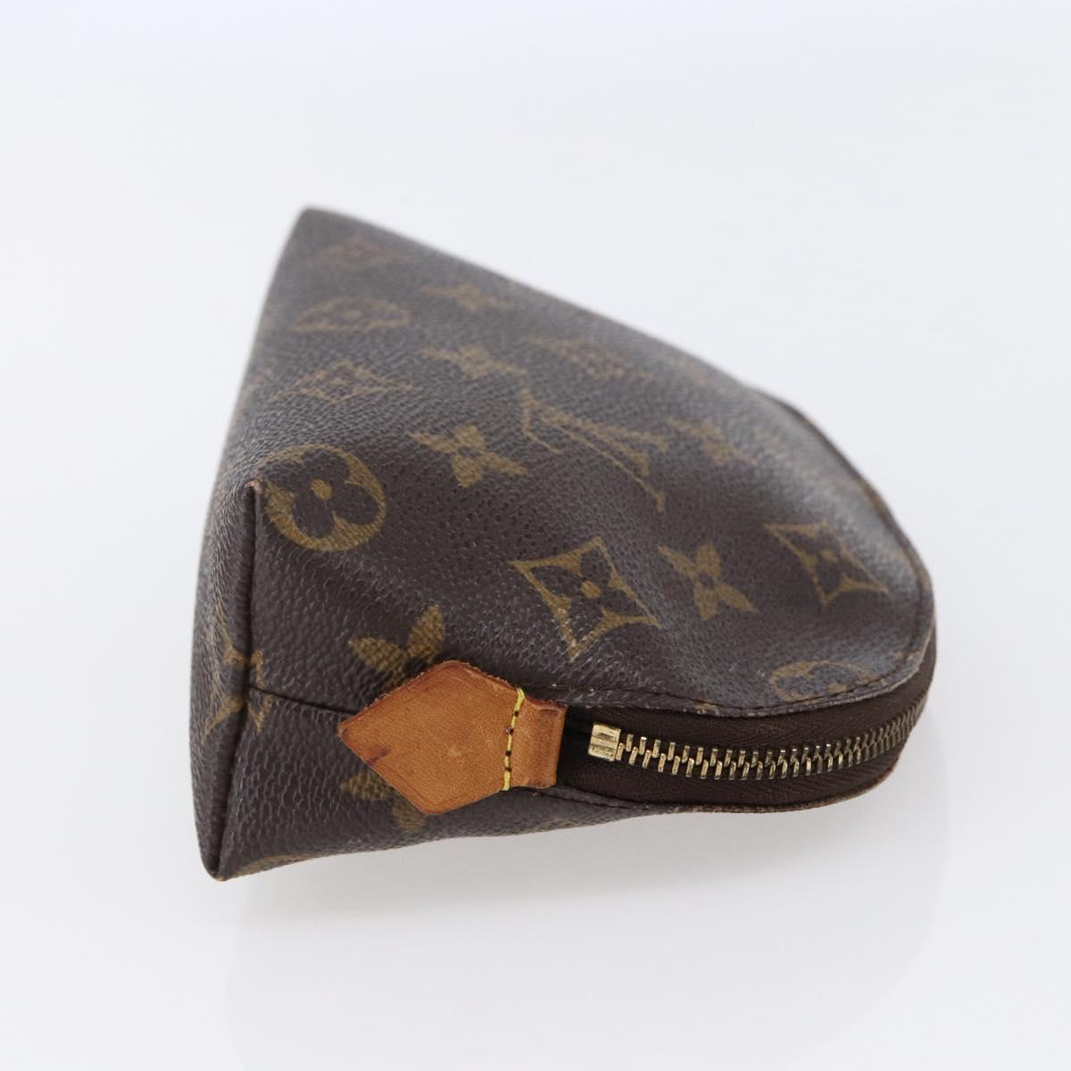 LOUIS VUITTON Monogram Pochette Cosmetic PM Pouch M43998 LV Auth 145238