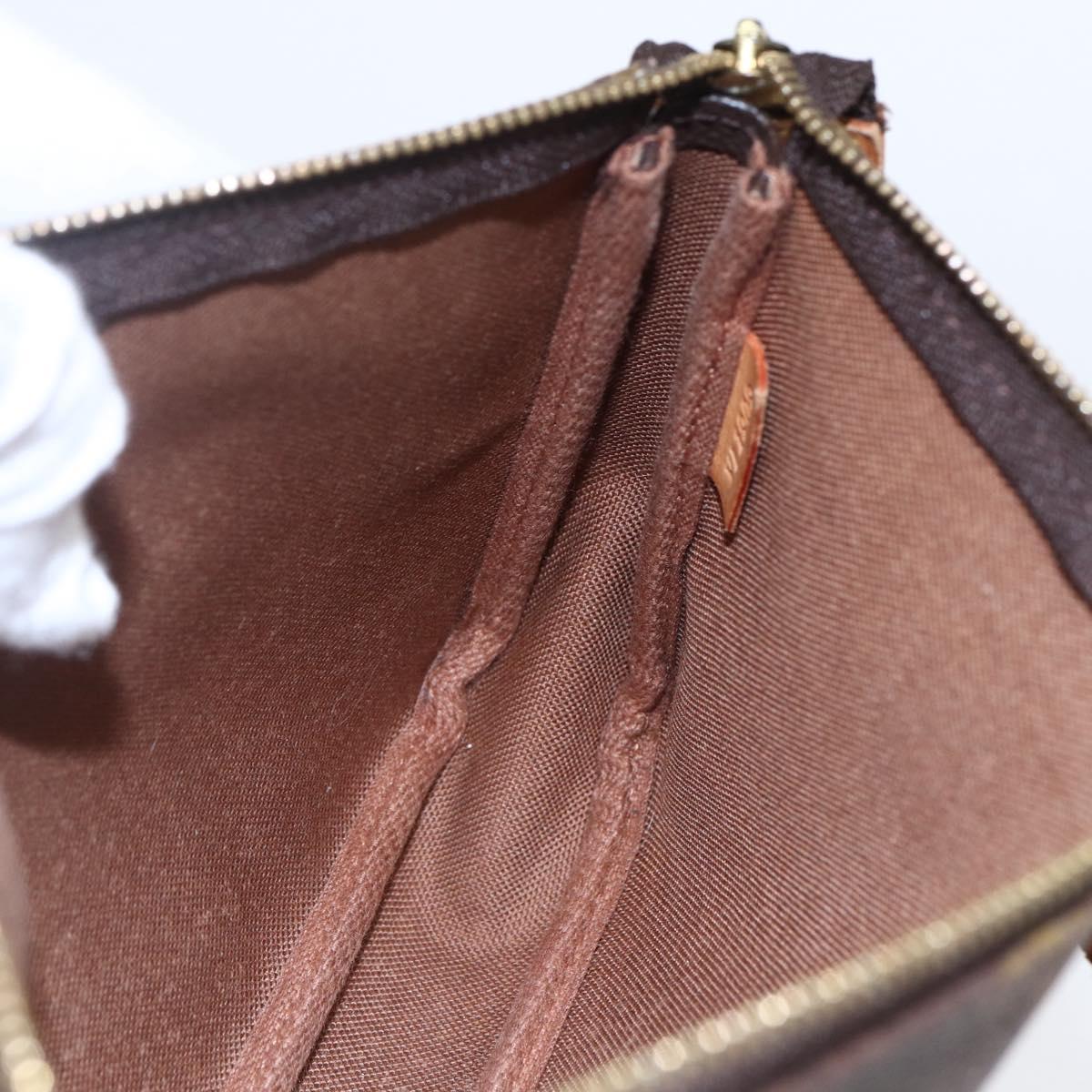 LOUIS VUITTON Monogram Pochette Accessoires Pouch M51980 LV Auth 145240