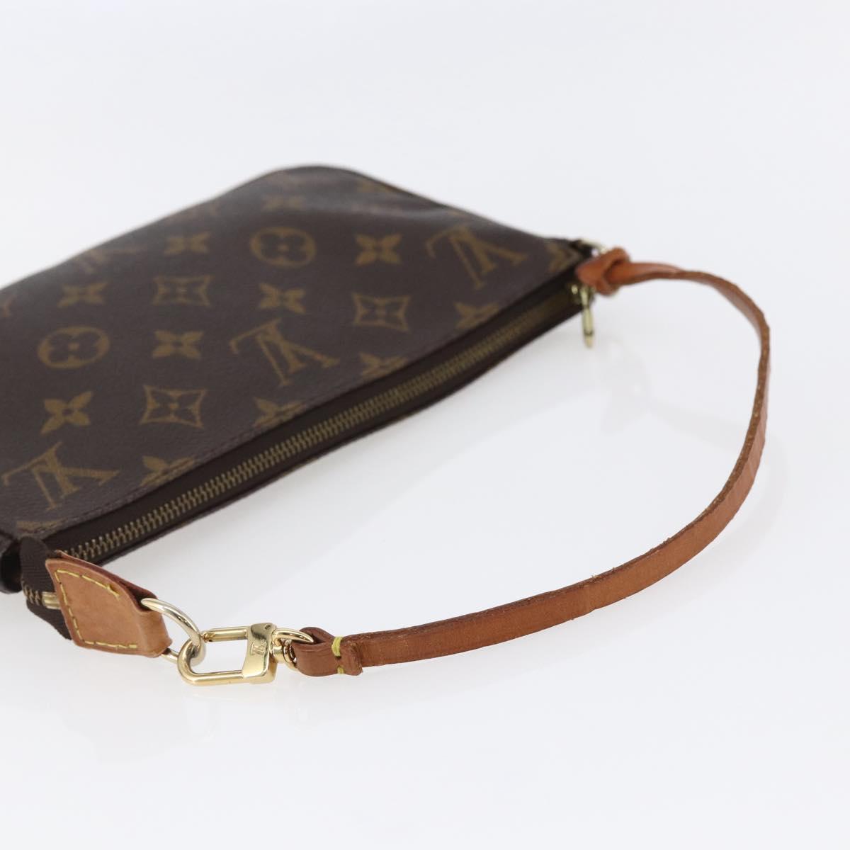 LOUIS VUITTON Monogram Pochette Accessoires Pouch M51980 LV Auth 145240