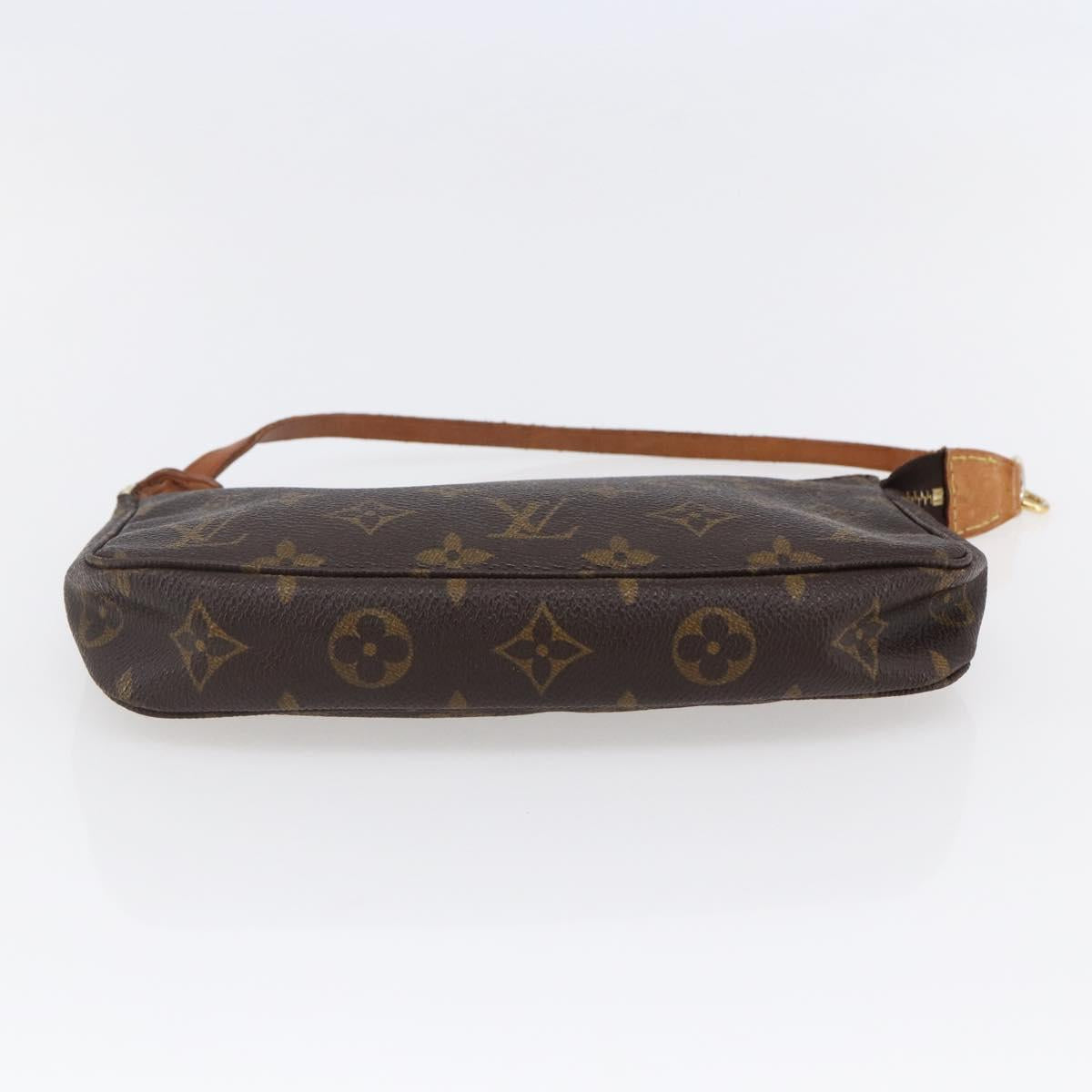 LOUIS VUITTON Monogram Pochette Accessoires Pouch M51980 LV Auth 145240