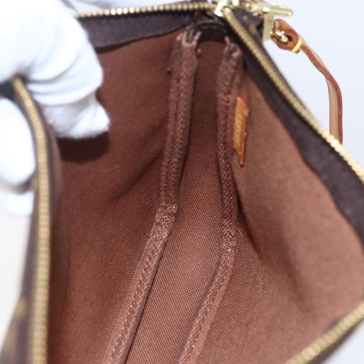 LOUIS VUITTON Monogram Pochette Accessoires Pouch M51980 LV Auth 145241
