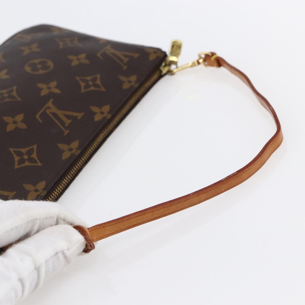 LOUIS VUITTON Monogram Pochette Accessoires Pouch M51980 LV Auth 145241