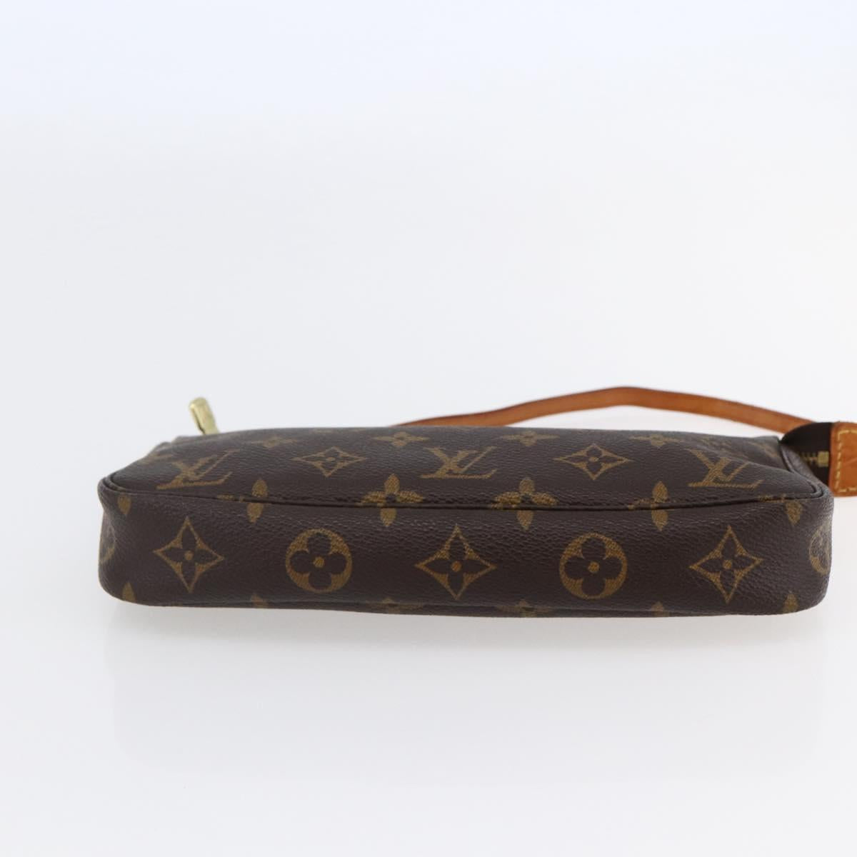 LOUIS VUITTON Monogram Pochette Accessoires Pouch M51980 LV Auth 145241