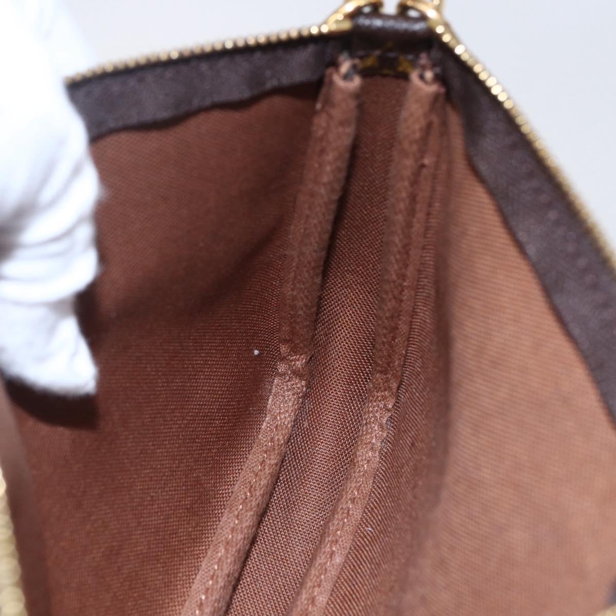 LOUIS VUITTON Monogram Pochette Accessoires Pouch 2way M51980 LV Auth 145242