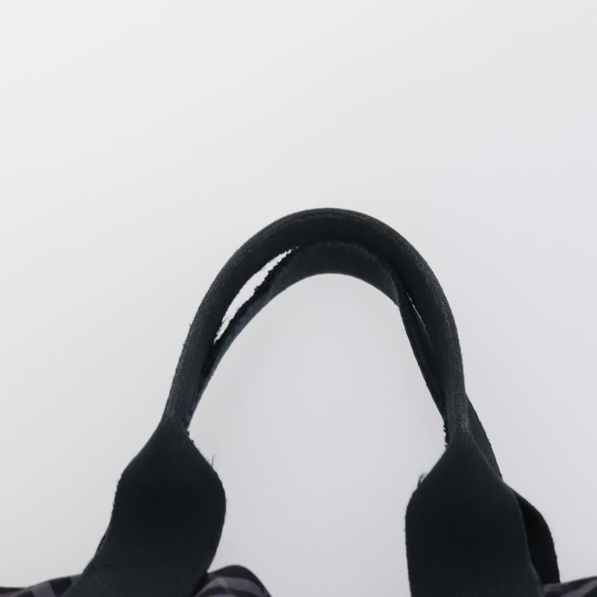 BURBERRY Nova Check Hand Bag Nylon 2Set Khaki Navy Auth 145273