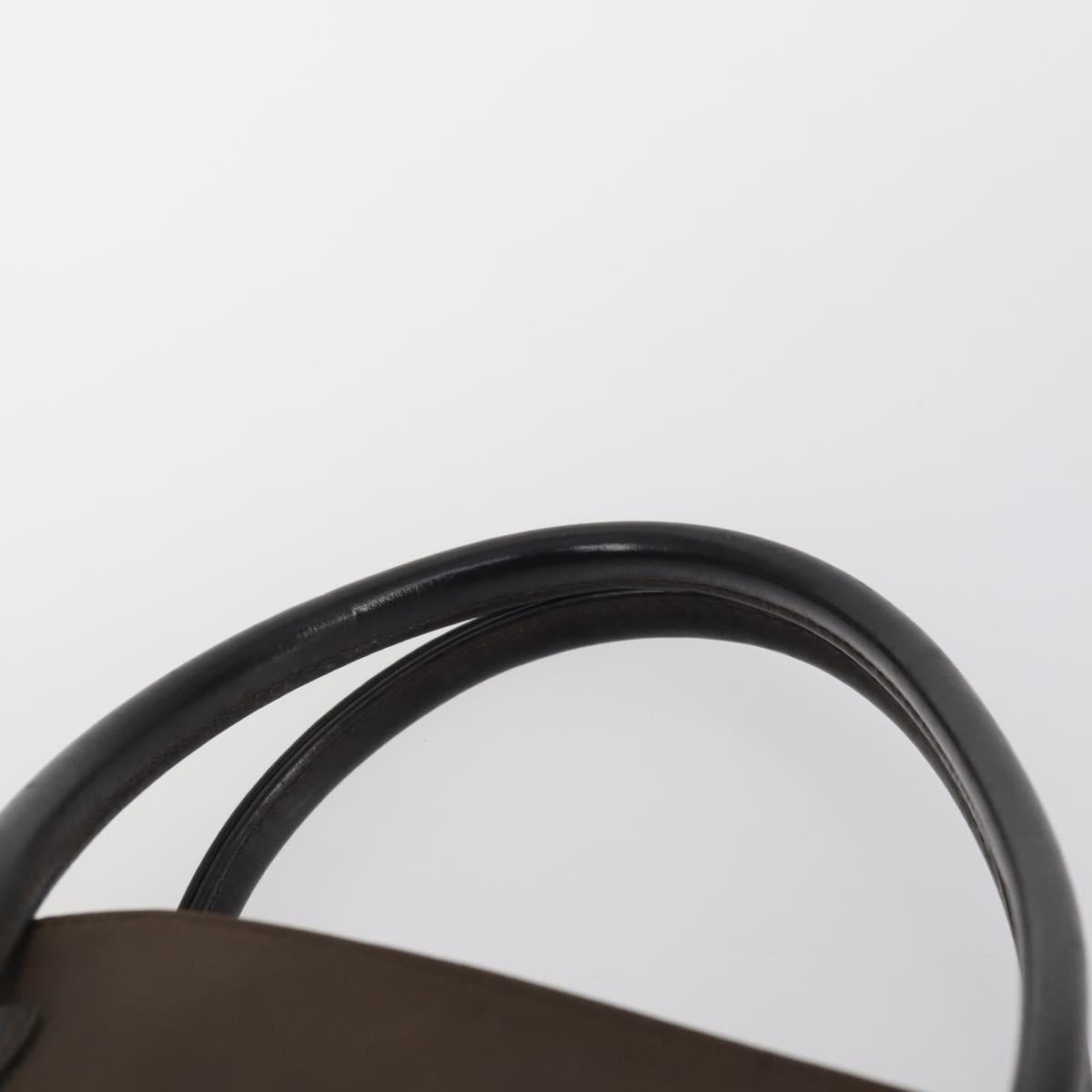 BURBERRY Nova Check Hand Bag Nylon 2Set Khaki Navy Auth 145273