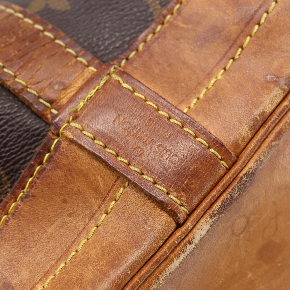 LOUIS VUITTON Monogram Noe Shoulder Bag M42224 LV Auth 145285