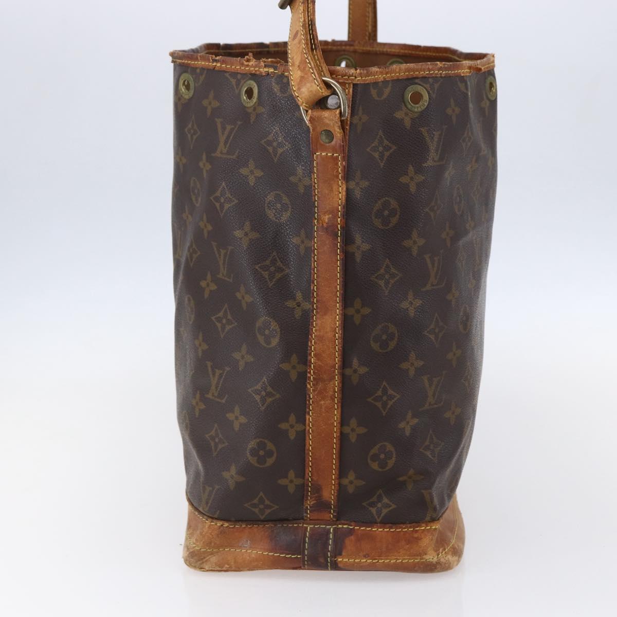 LOUIS VUITTON Monogram Noe Shoulder Bag M42224 LV Auth 145285