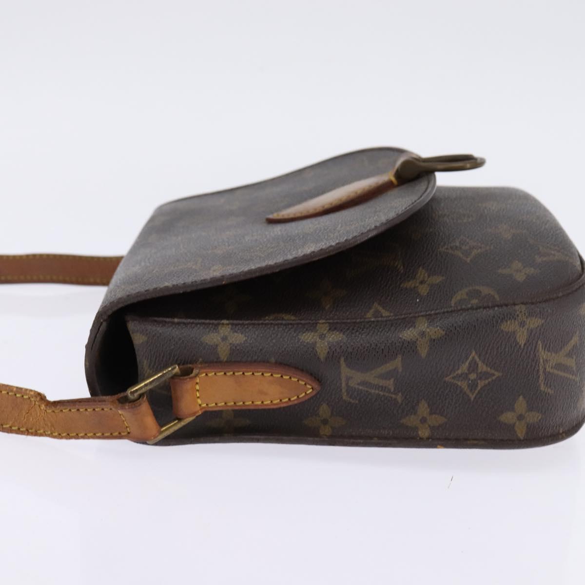 LOUIS VUITTON Monogram Saint Cloud GM Shoulder Bag M51242 LV Auth 145301