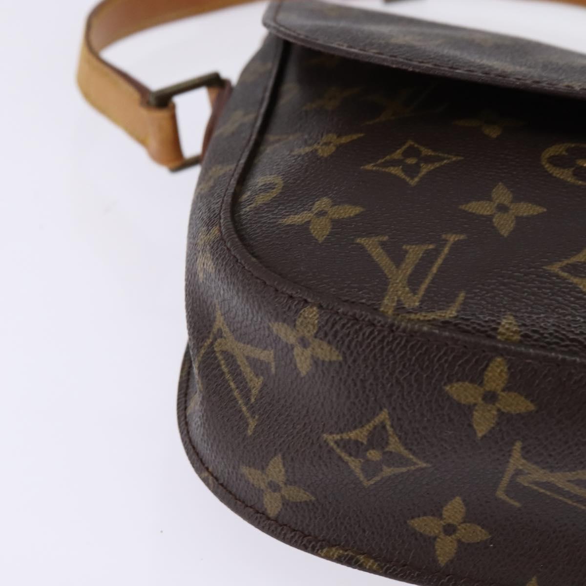 LOUIS VUITTON Monogram Saint Cloud GM Shoulder Bag M51242 LV Auth 145302