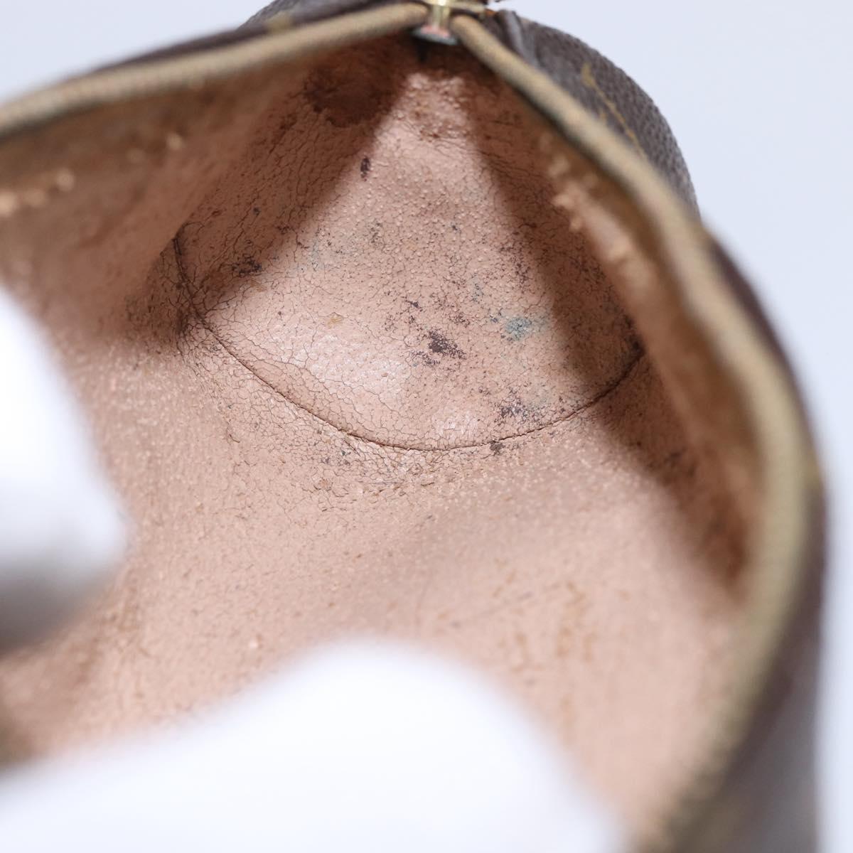 LOUIS VUITTON Monogram Trousse Rondo Pouch M47630 LV Auth 145304