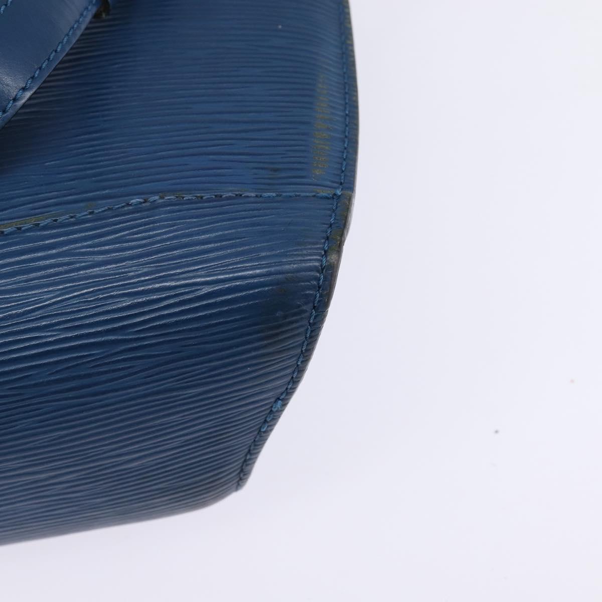 LOUIS VUITTON Epi Mabillon Backpack Blue M52235 LV Auth 145307