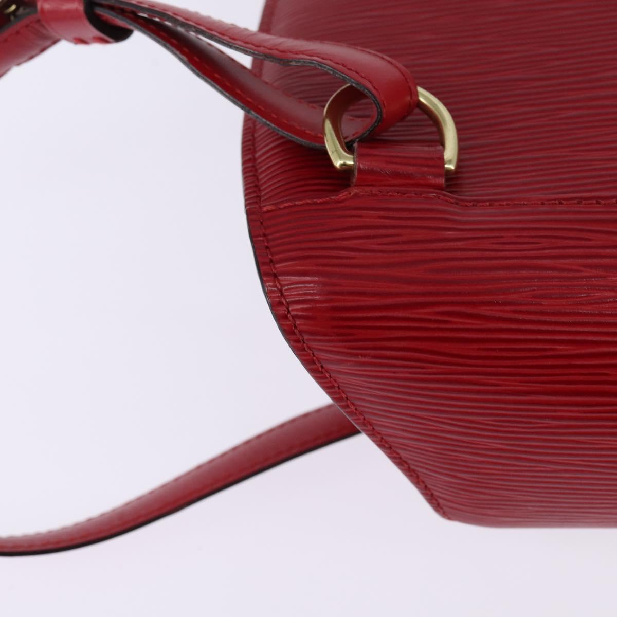LOUIS VUITTON Epi Mabillon Backpack Castilian Red M52237 LV Auth 145308A