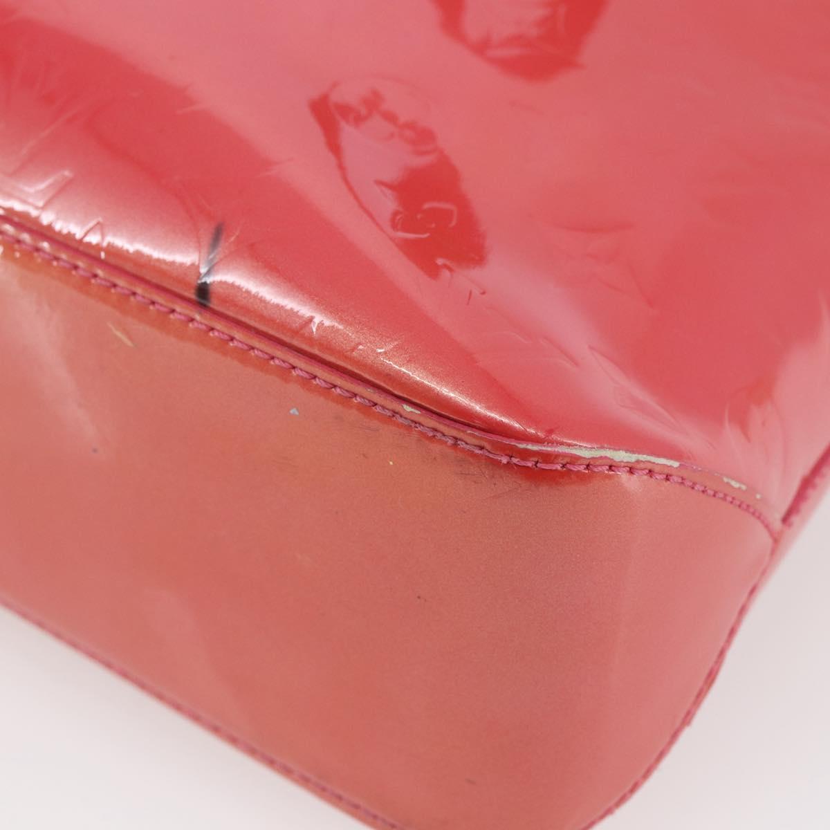 LOUIS VUITTON Vernis Brentwood Shoulder Bag Fran Boise M9151F LV Auth 145311