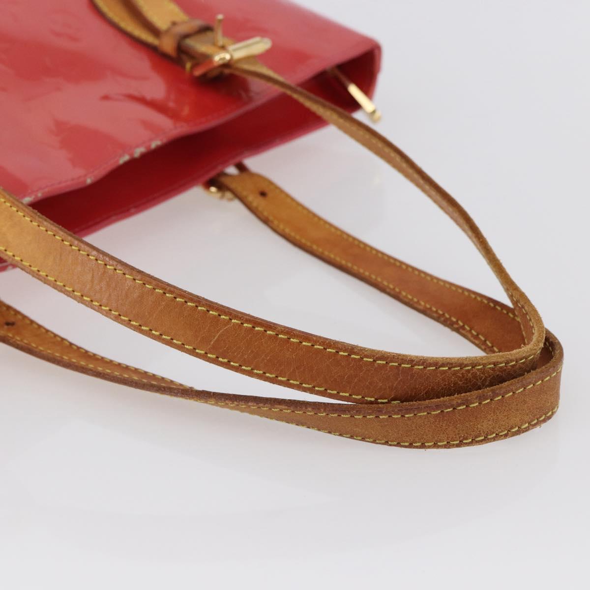 LOUIS VUITTON Vernis Brentwood Shoulder Bag Fran Boise M9151F LV Auth 145311