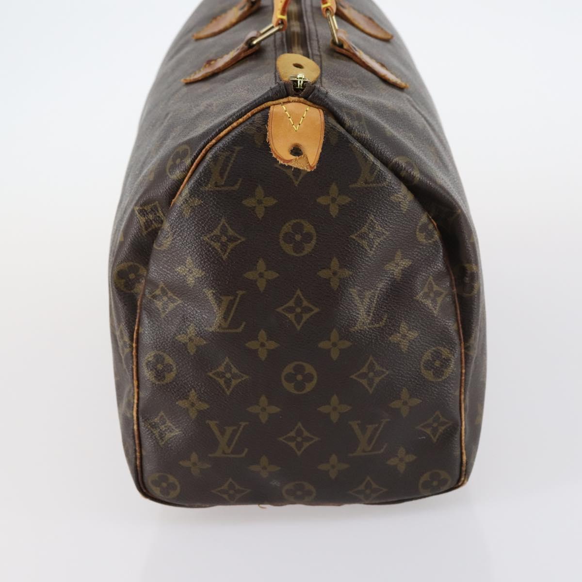 LOUIS VUITTON Monogram Speedy 40 Hand Bag M41522 LV Auth 145313