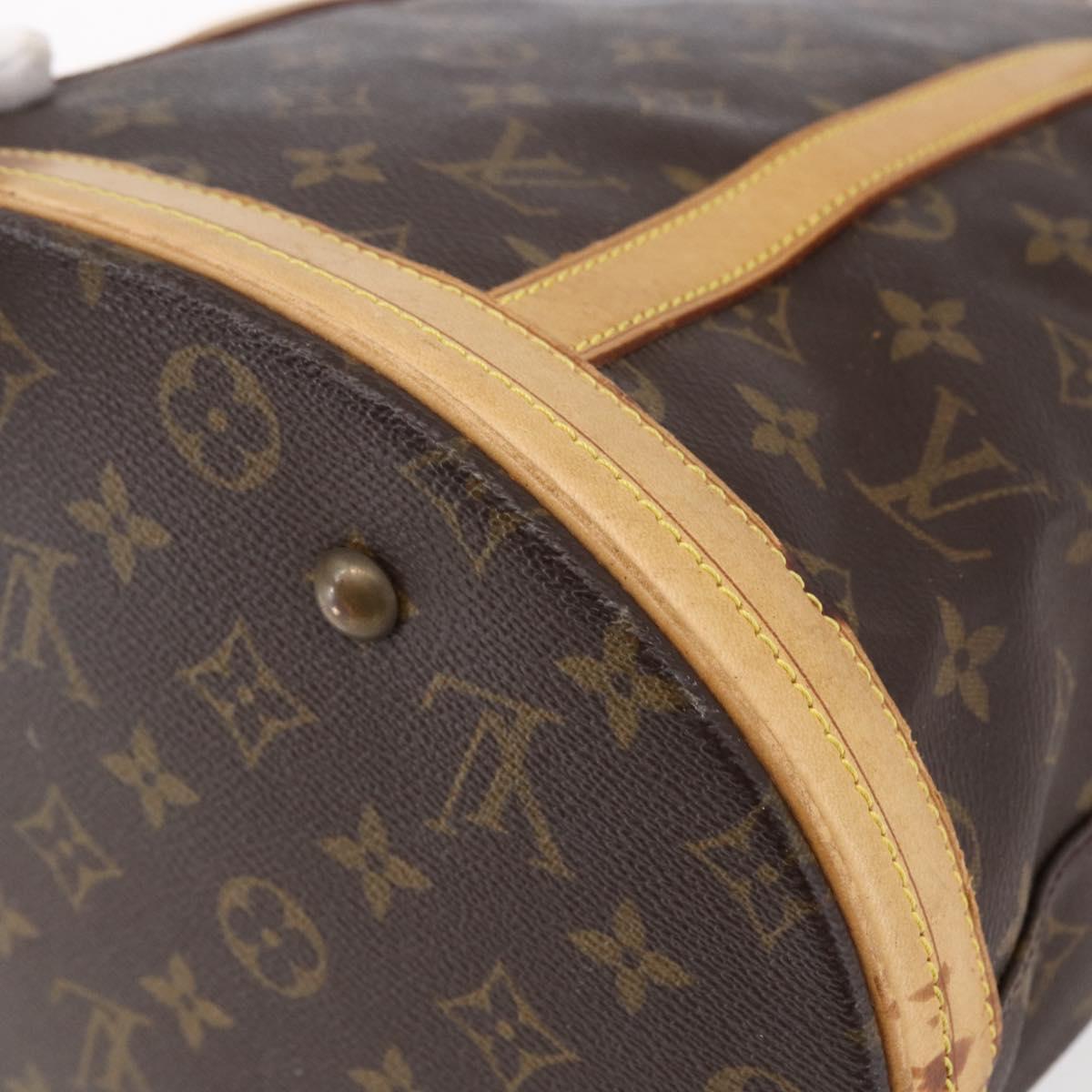 LOUIS VUITTON Monogram Bucket GM Shoulder Bag M42236 LV Auth 145314