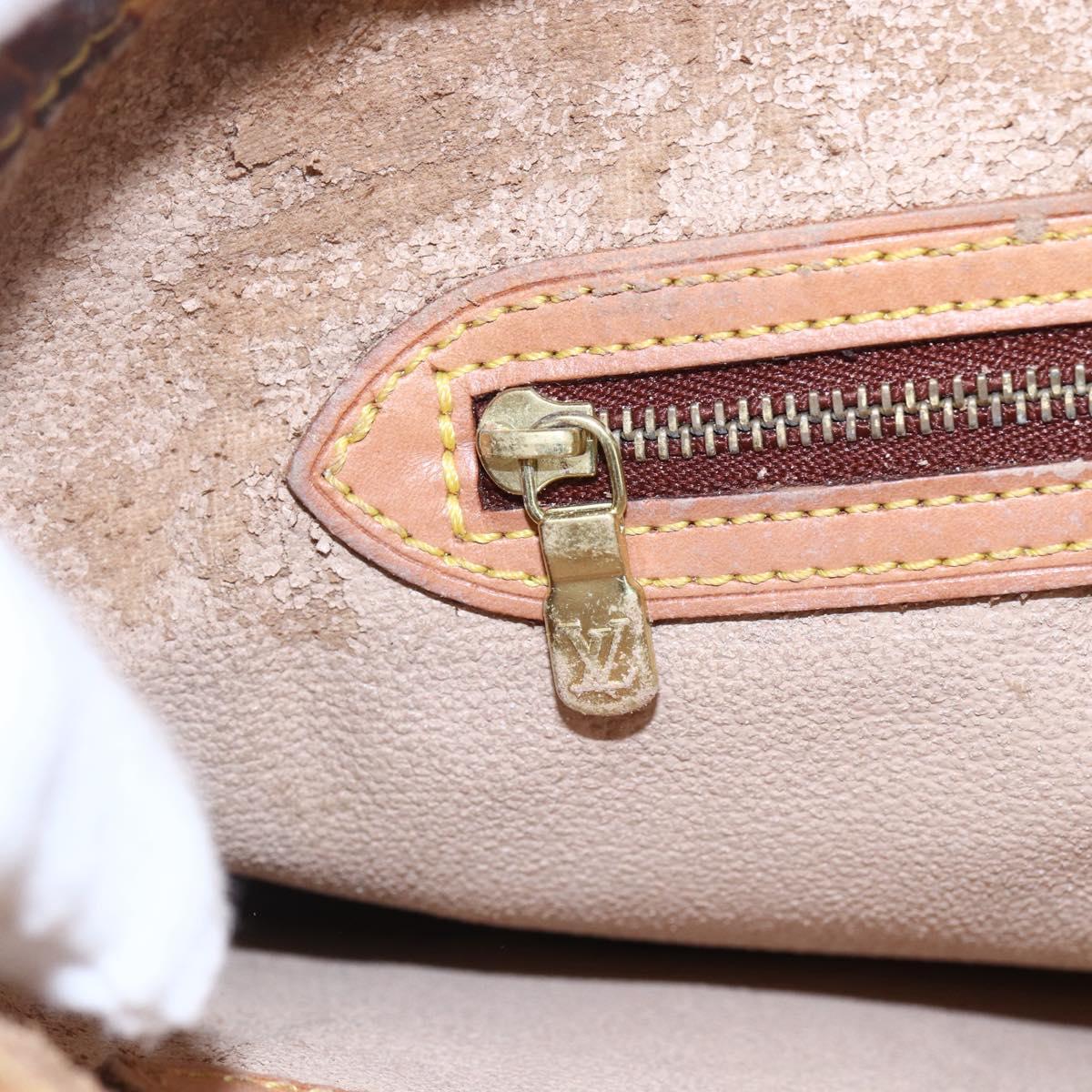 LOUIS VUITTON Monogram Bucket GM Shoulder Bag M42236 LV Auth 145314