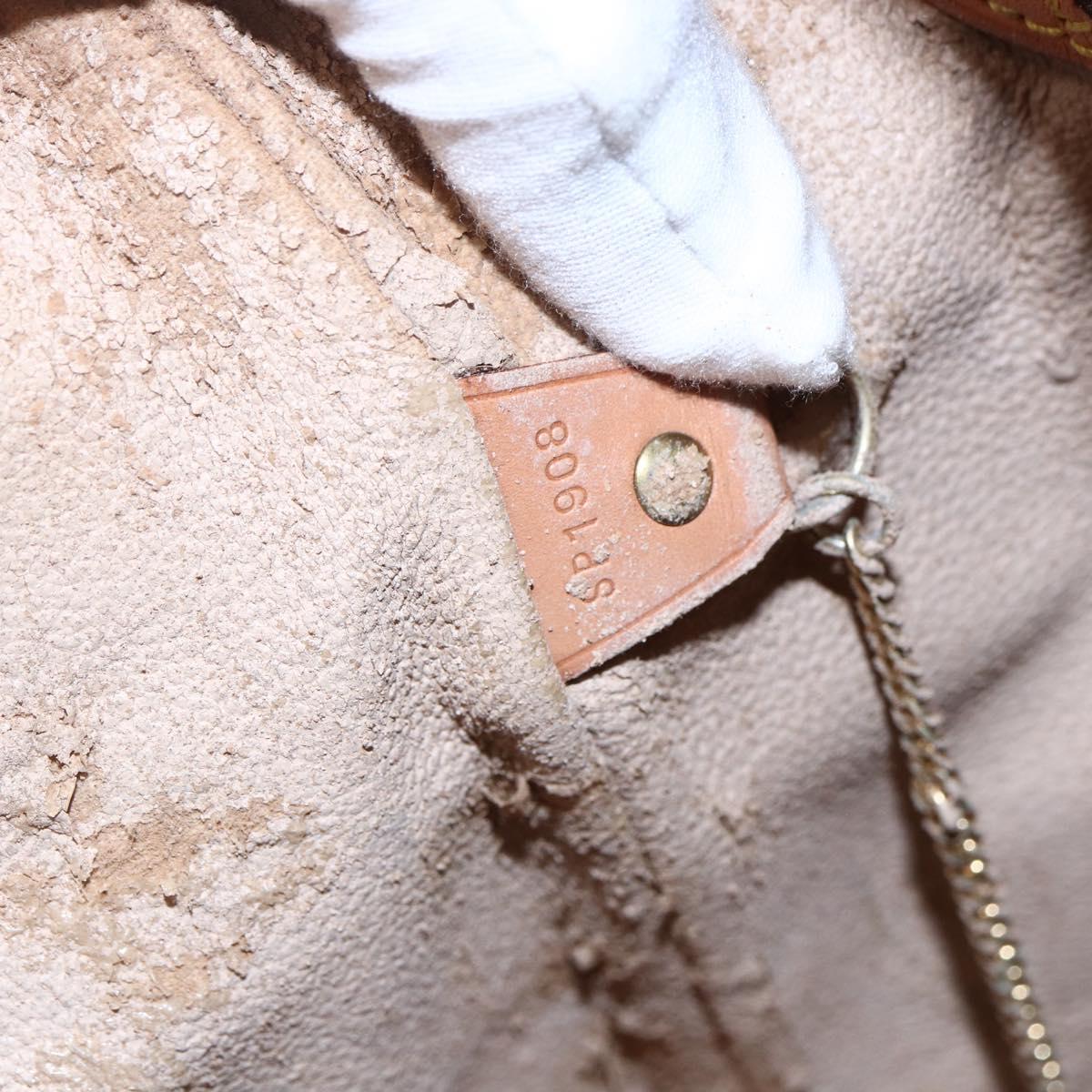 LOUIS VUITTON Monogram Bucket GM Shoulder Bag M42236 LV Auth 145314