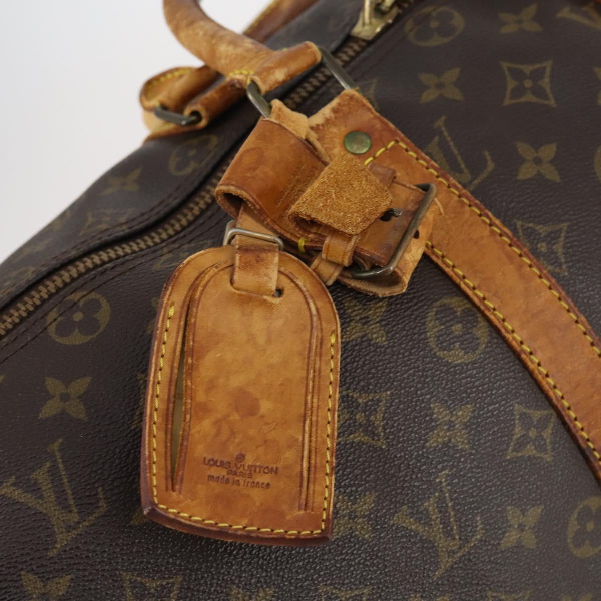 LOUIS VUITTON Monogram Keepall Bandouliere 45 Boston Bag M41418 LV Auth 145316