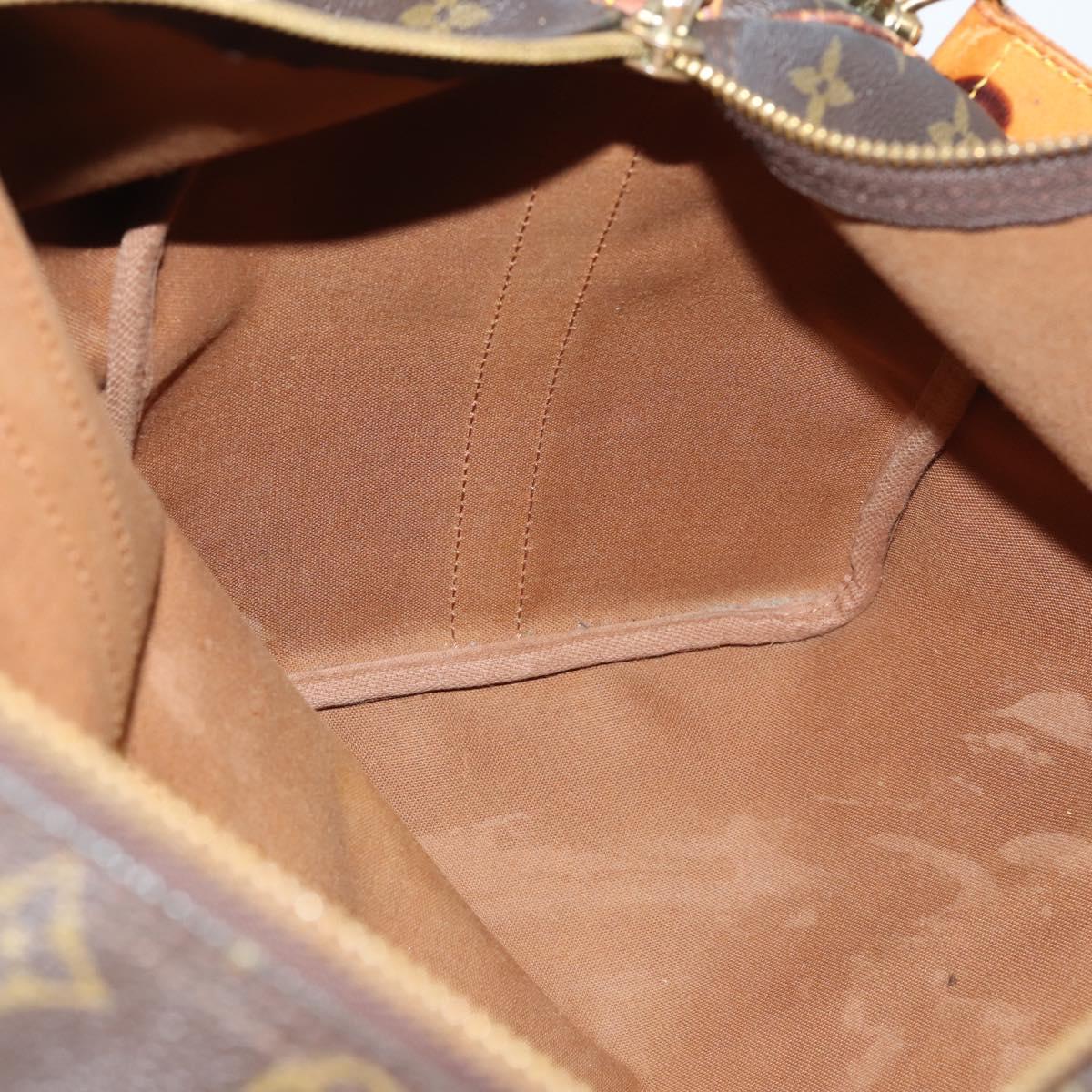 LOUIS VUITTON Monogram Keepall Bandouliere 45 Boston Bag M41418 LV Auth 145316