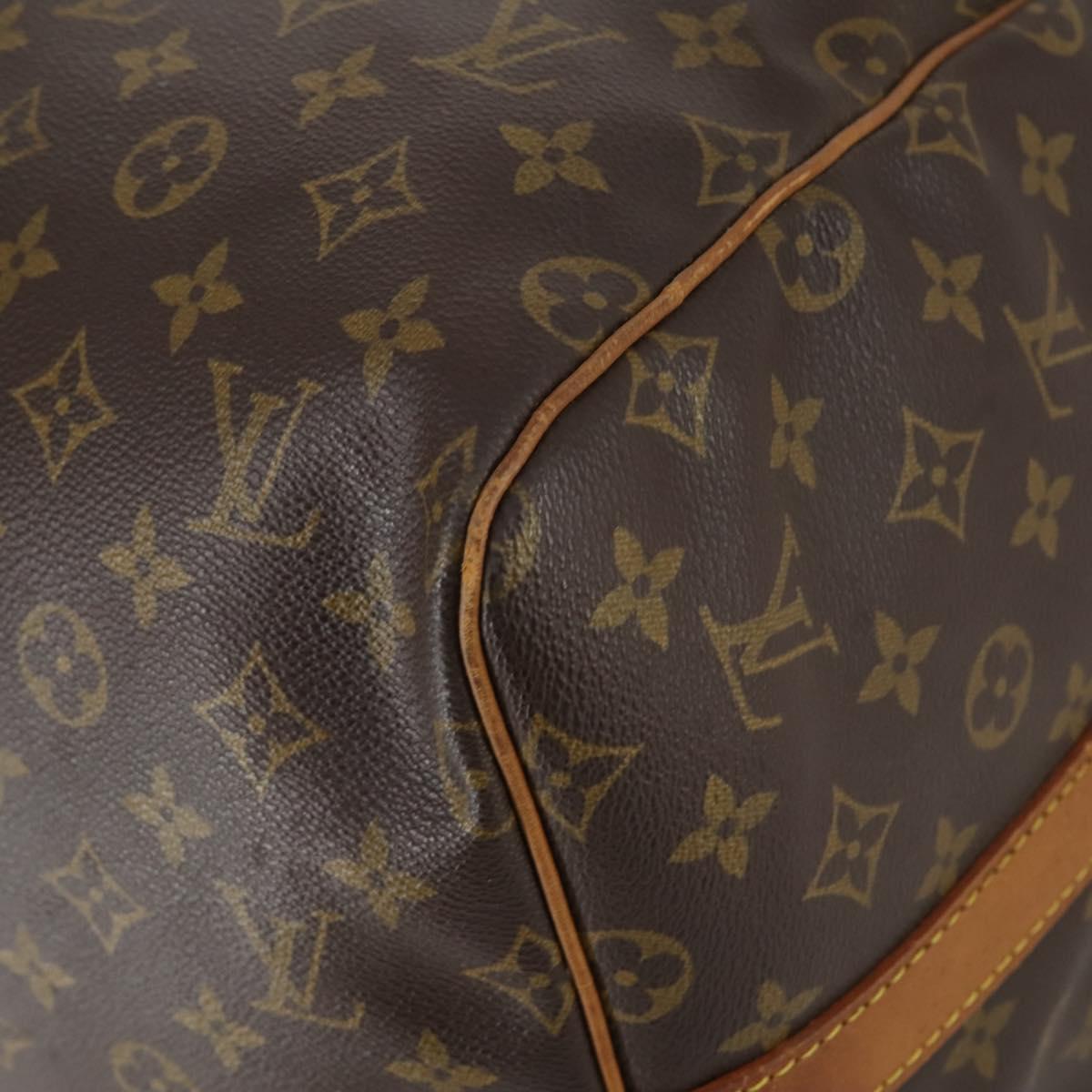 LOUIS VUITTON Monogram Keepall Bandouliere 55 Boston Bag M41414 LV Auth 145317
