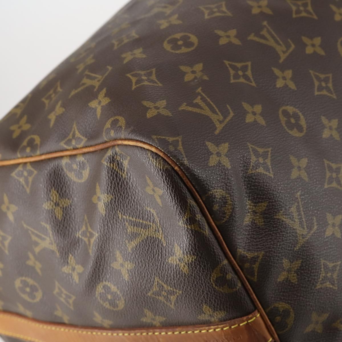 LOUIS VUITTON Monogram Keepall Bandouliere 55 Boston Bag M41414 LV Auth 145317