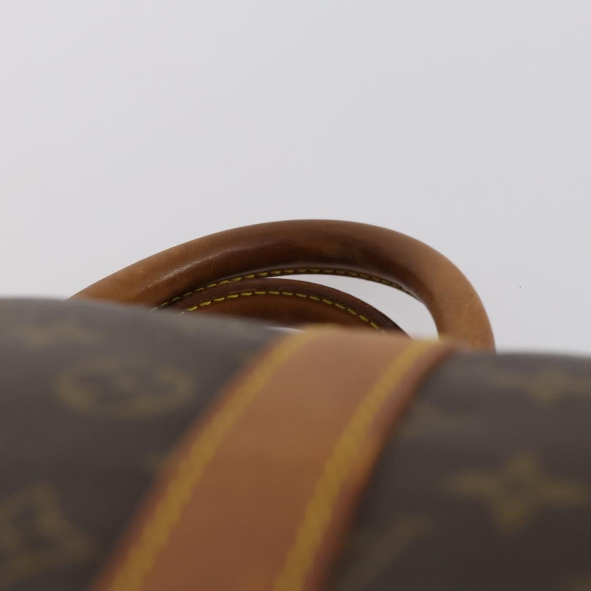 LOUIS VUITTON Monogram Keepall Bandouliere 55 Boston Bag M41414 LV Auth 145317
