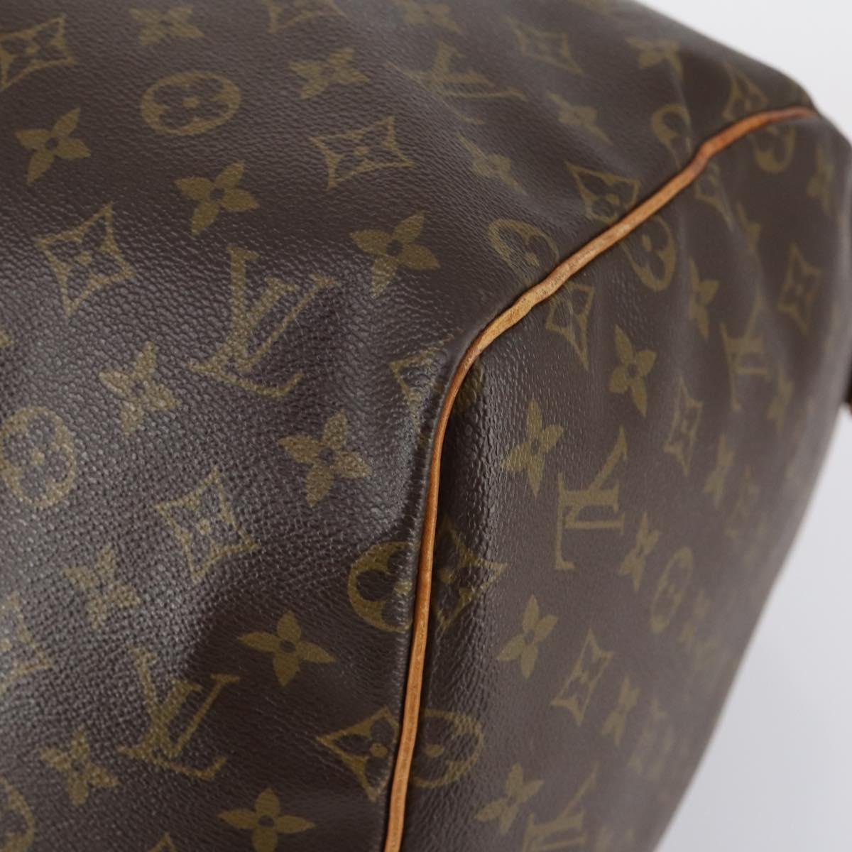 LOUIS VUITTON Monogram Keepall 55 Boston Bag M41424 LV Auth 145318