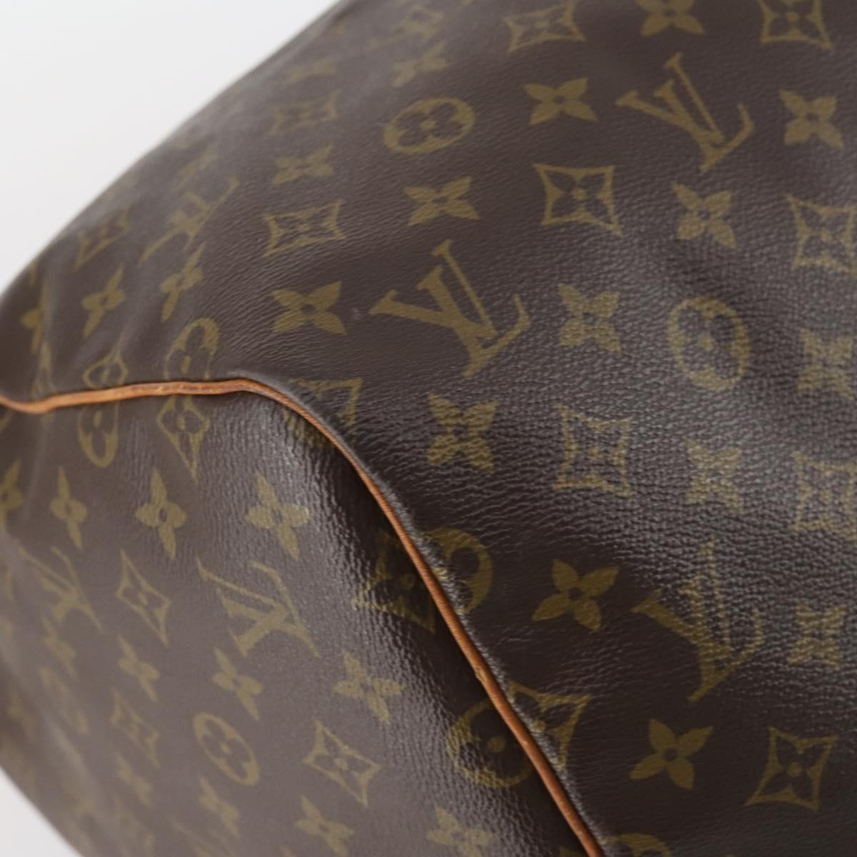 LOUIS VUITTON Monogram Keepall 55 Boston Bag M41424 LV Auth 145318
