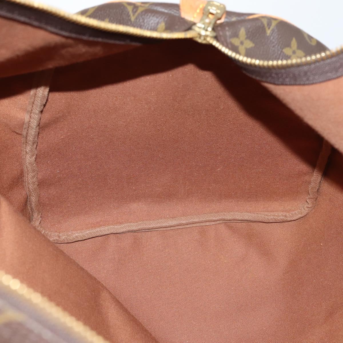 LOUIS VUITTON Monogram Keepall 55 Boston Bag M41424 LV Auth 145318