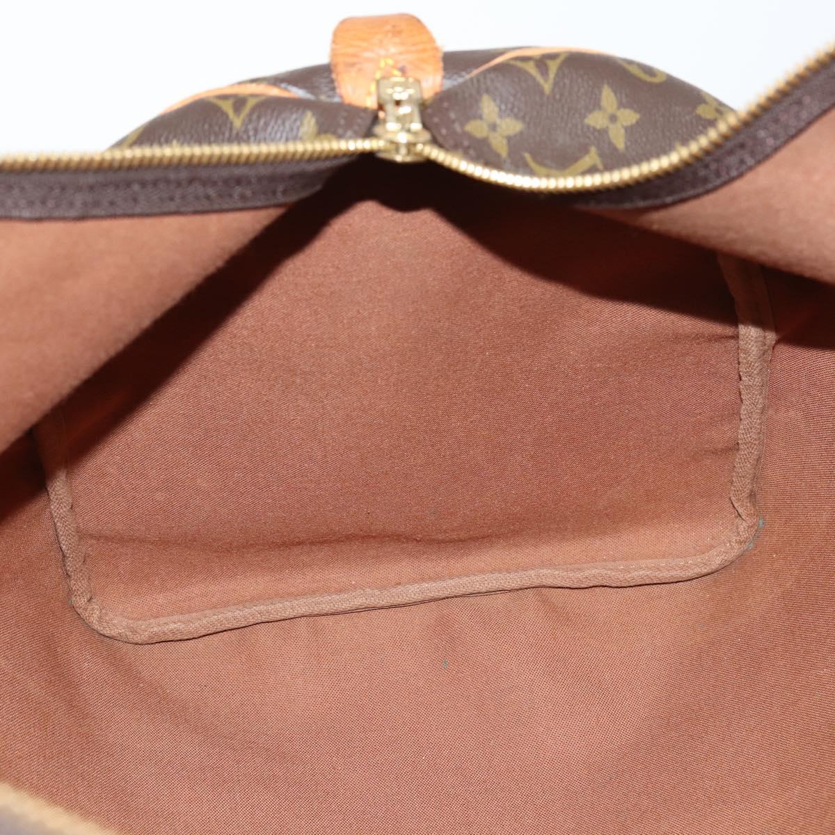 LOUIS VUITTON Monogram Keepall 55 Boston Bag M41424 LV Auth 145318