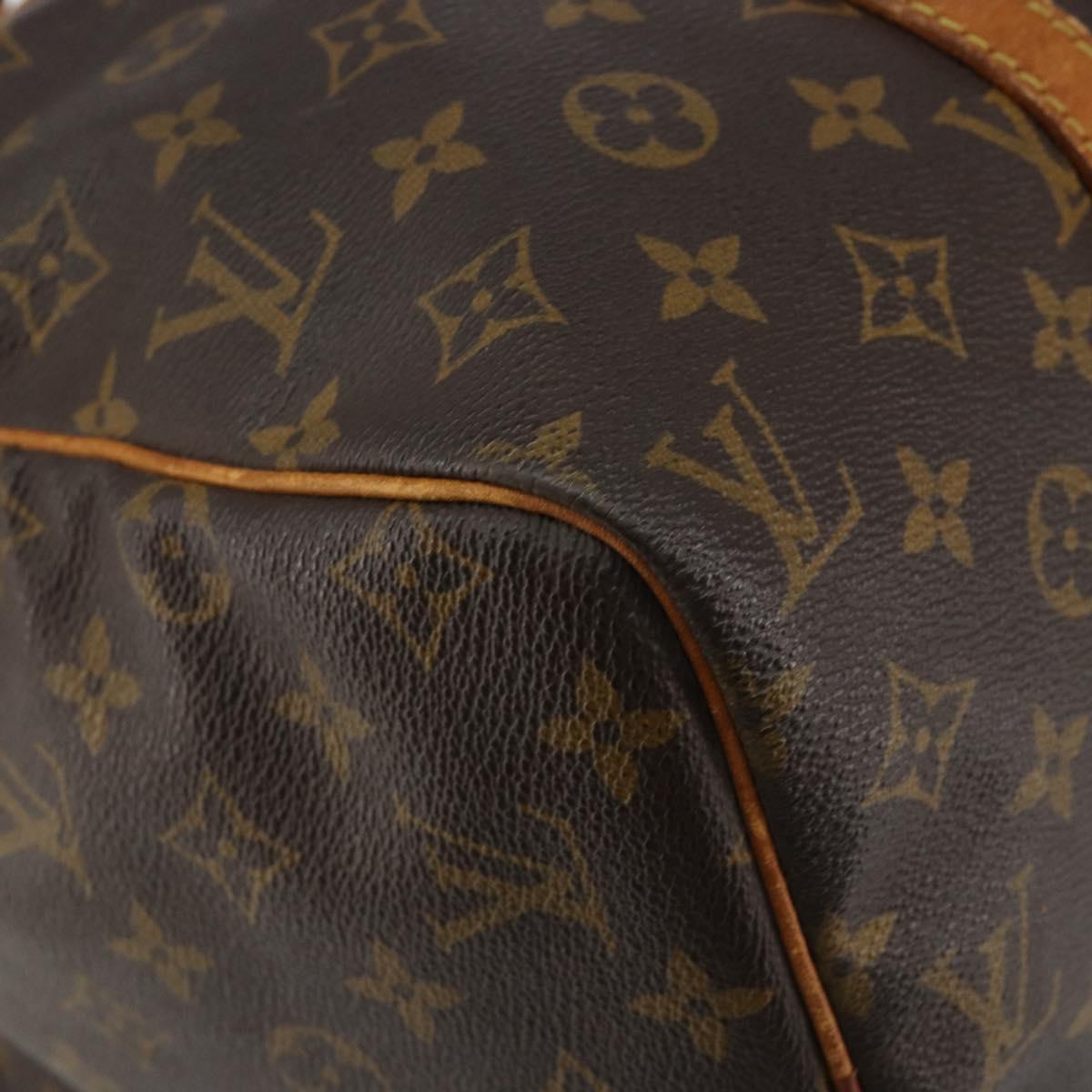LOUIS VUITTON Monogram Sac Souple 35 Boston Bag M41626 LV Auth 145333