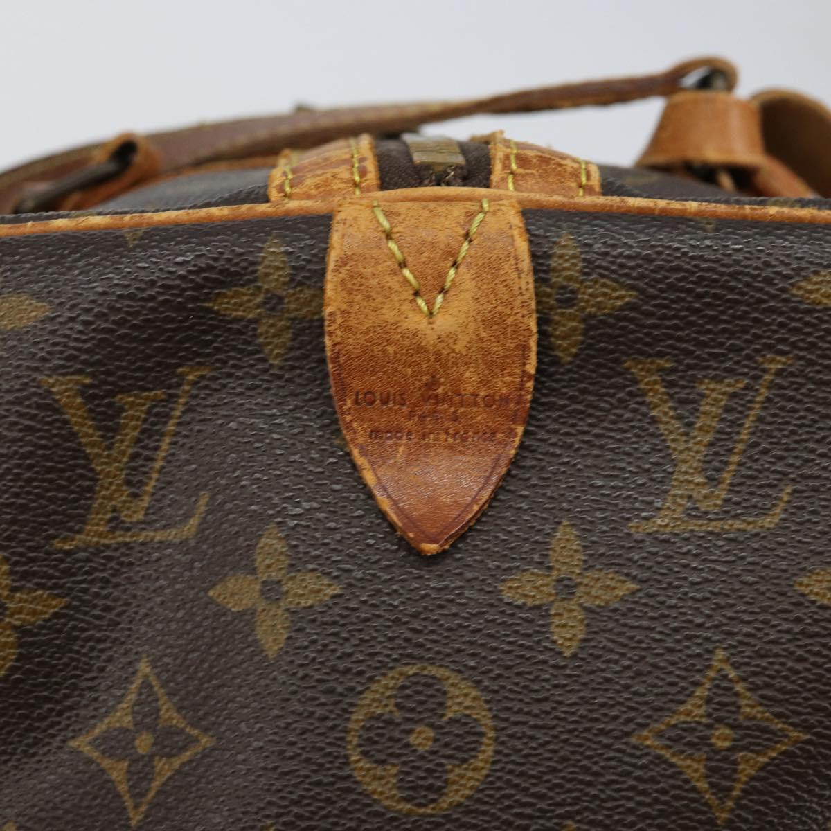 LOUIS VUITTON Monogram Sac Souple 35 Boston Bag M41626 LV Auth 145333