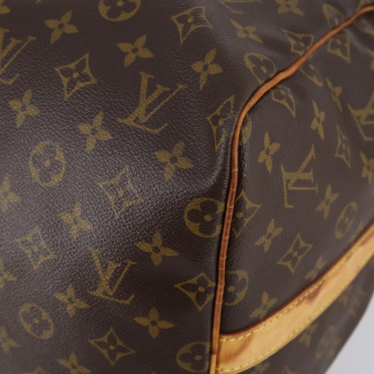 LOUIS VUITTON Monogram Keepall Bandouliere 55 Boston Bag M41414 LV Auth 145335
