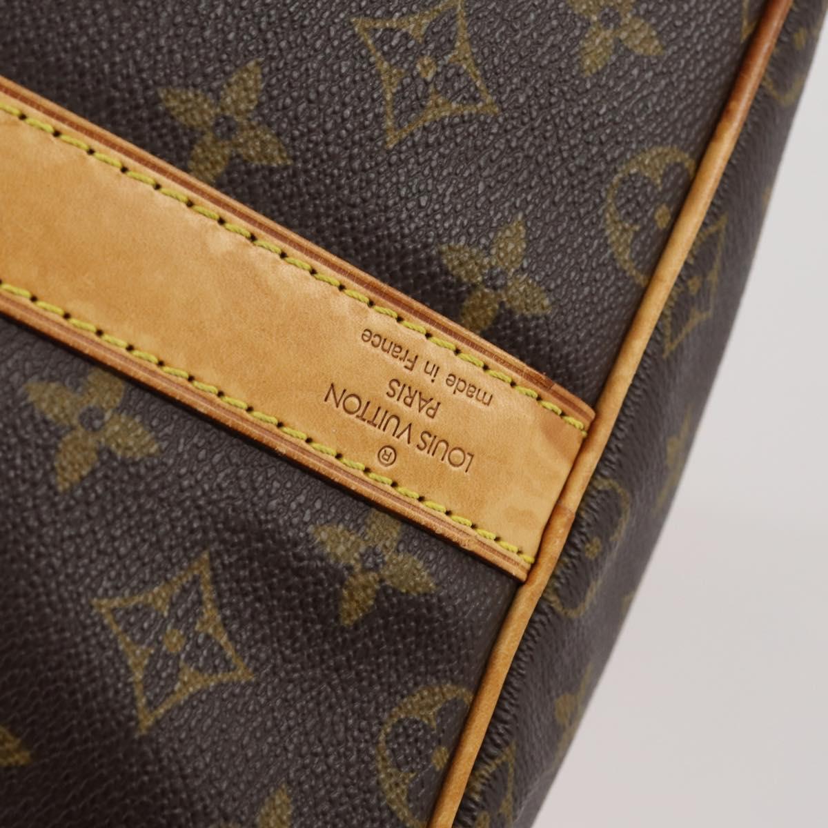LOUIS VUITTON Monogram Keepall Bandouliere 55 Boston Bag M41414 LV Auth 145335