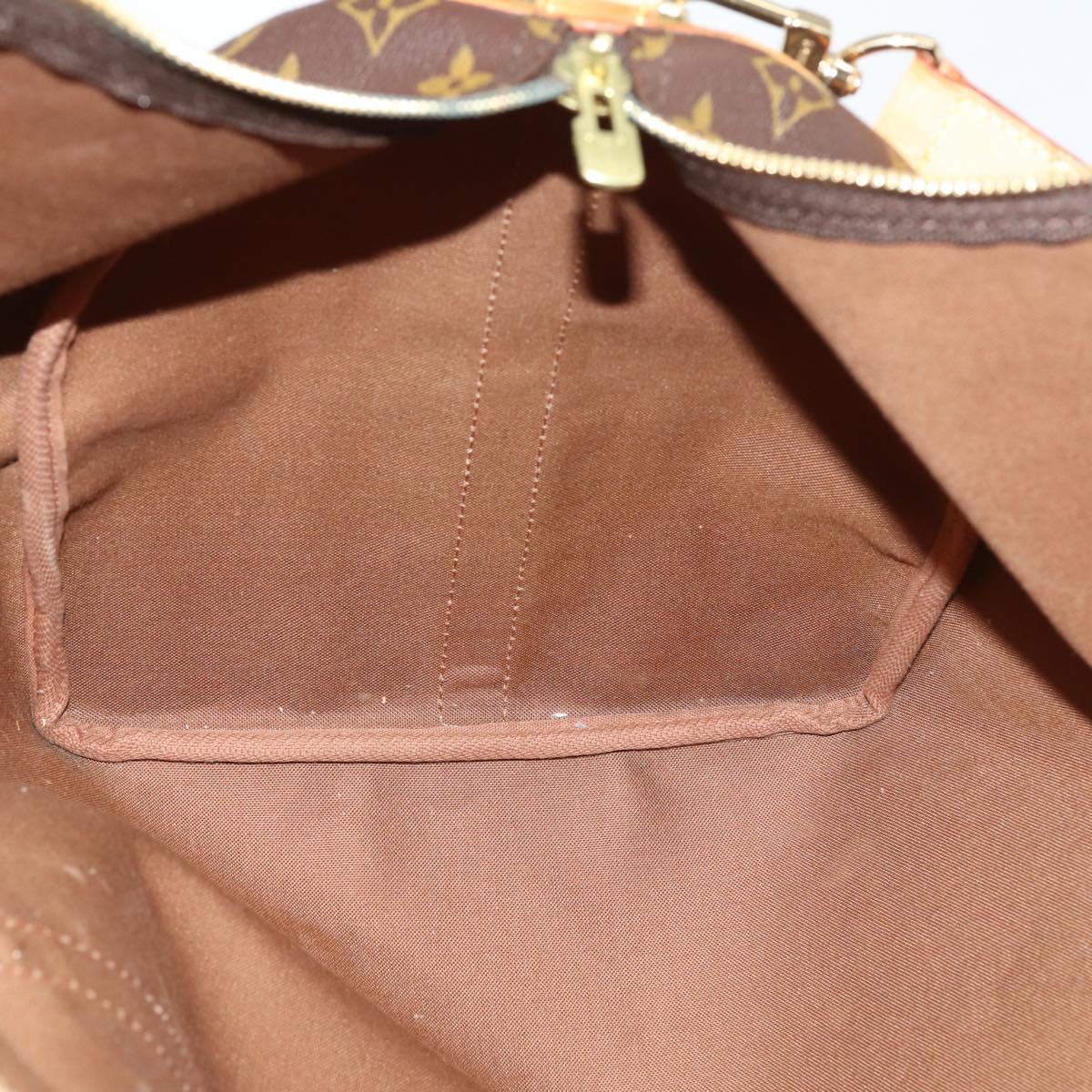 LOUIS VUITTON Monogram Keepall Bandouliere 55 Boston Bag M41414 LV Auth 145335